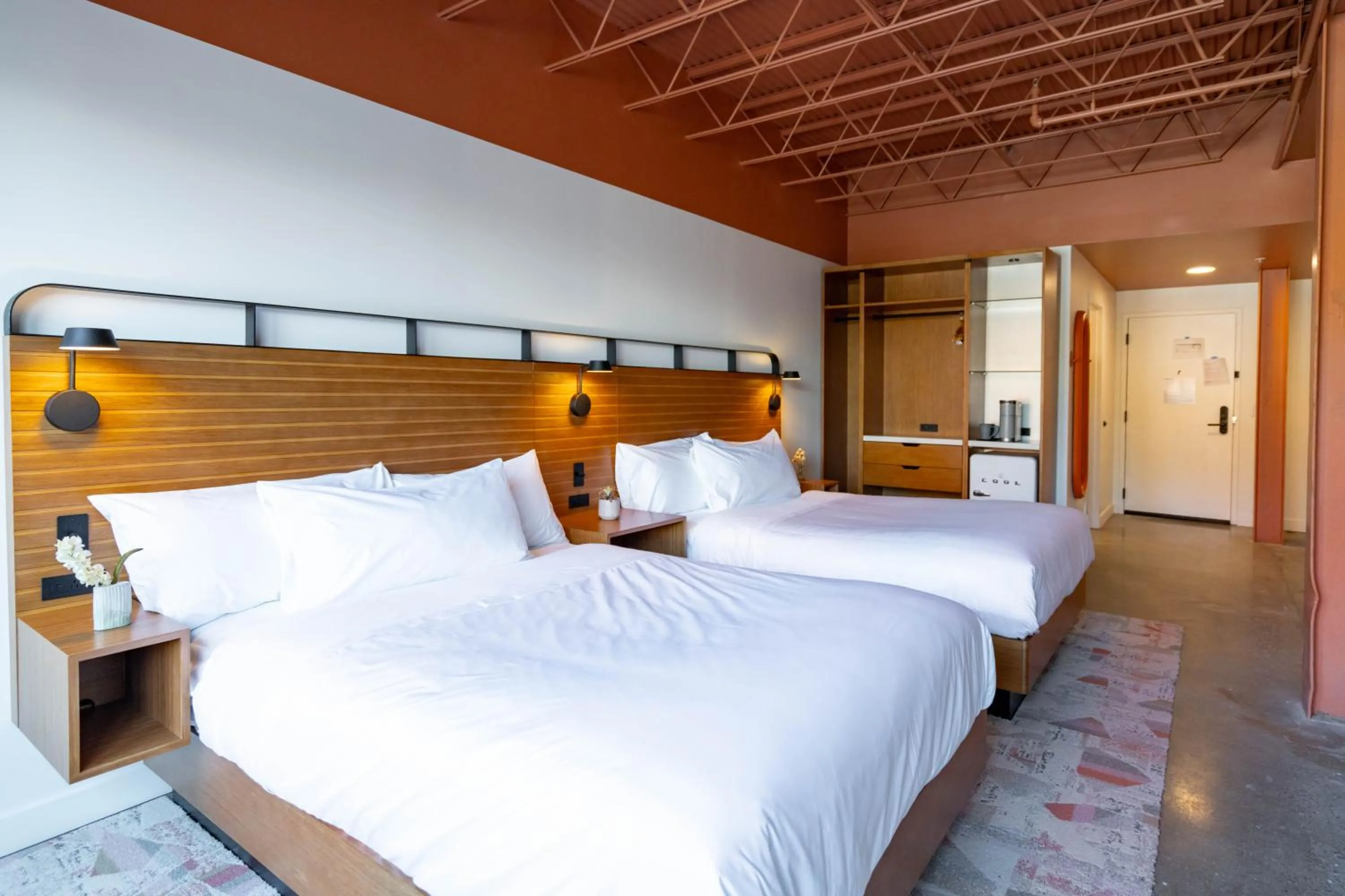 Bed in The Myriad Hotel Louisville, Tapestry Collection by Hilton