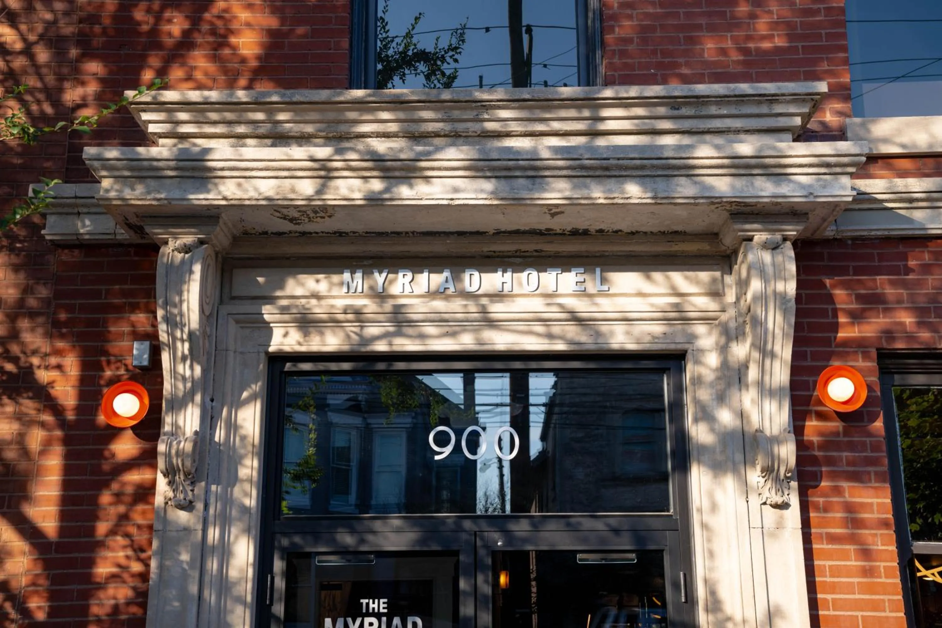 Facade/entrance in The Myriad Hotel Louisville, Tapestry Collection by Hilton