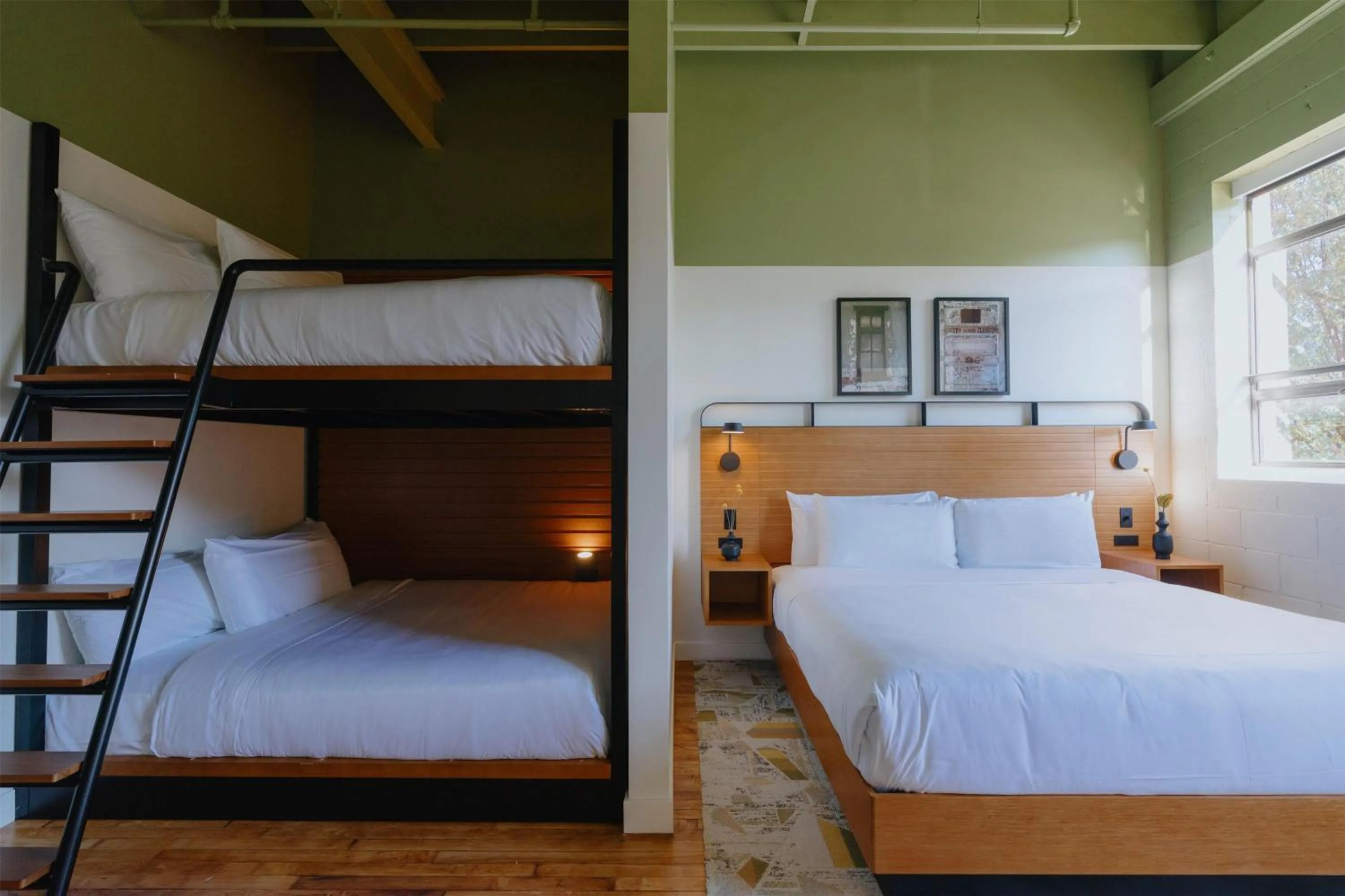 Bed in The Myriad Hotel Louisville, Tapestry Collection by Hilton