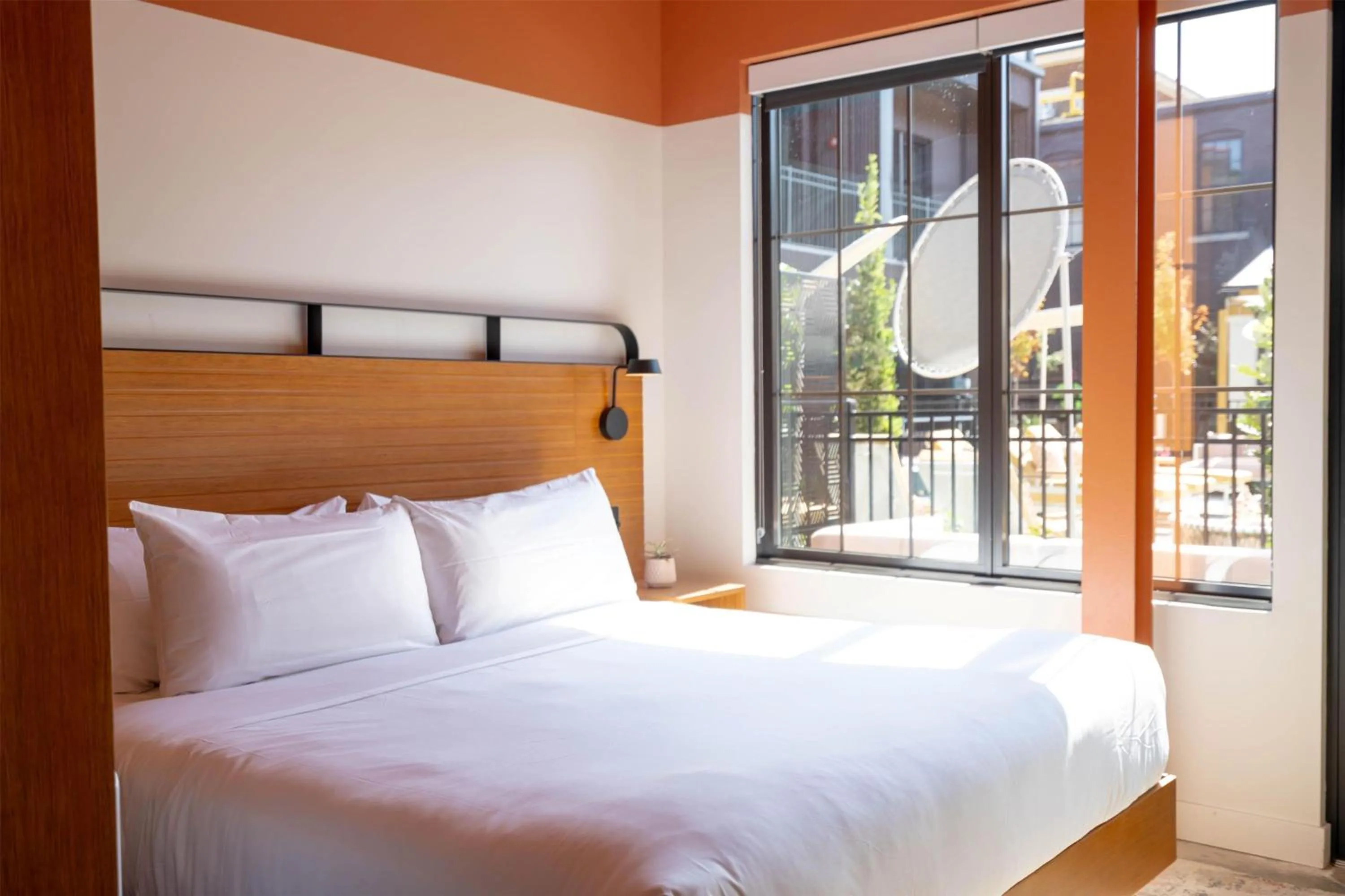 Bed in The Myriad Hotel Louisville, Tapestry Collection by Hilton