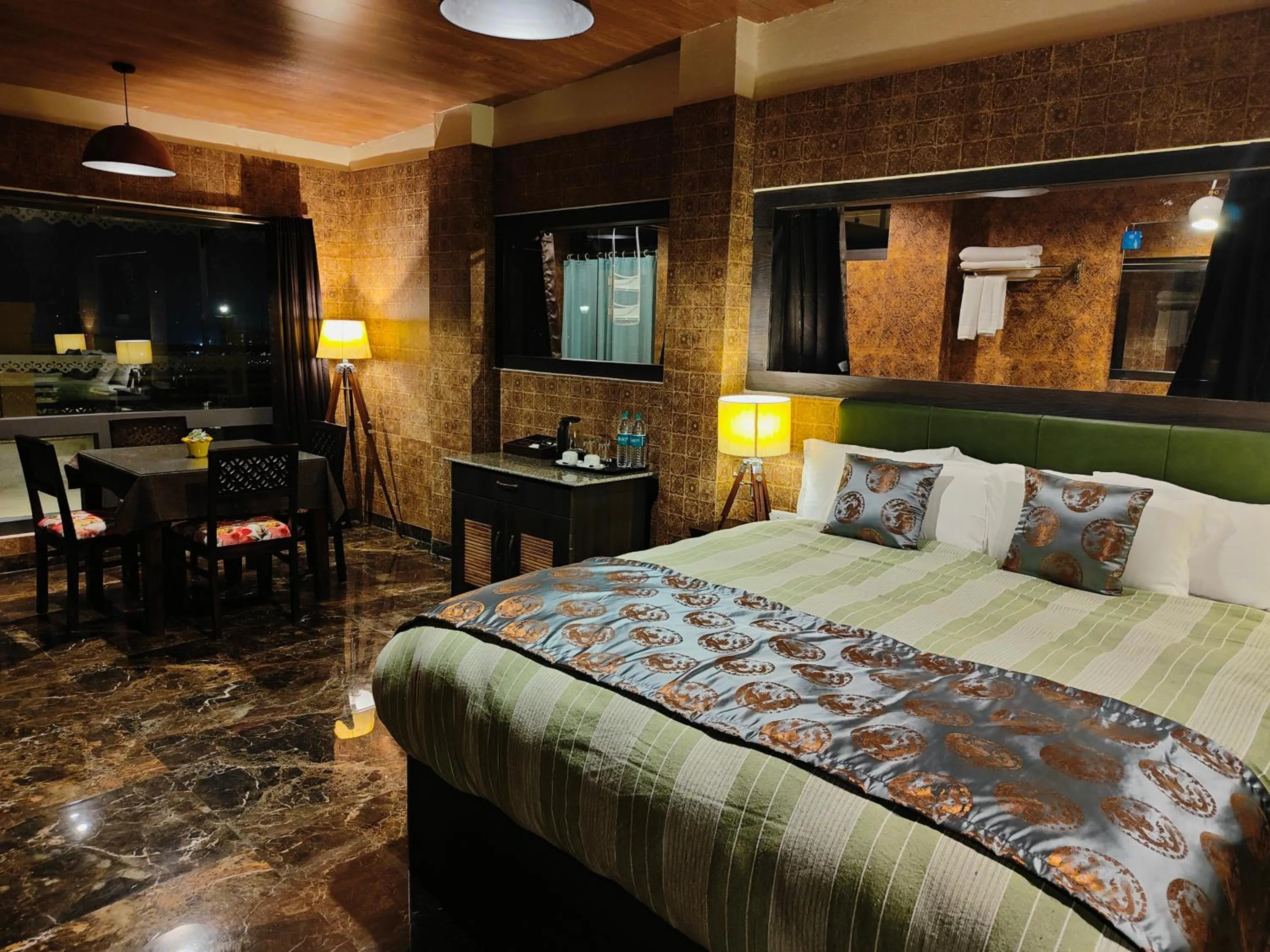 Living room in Hotel Acropolis