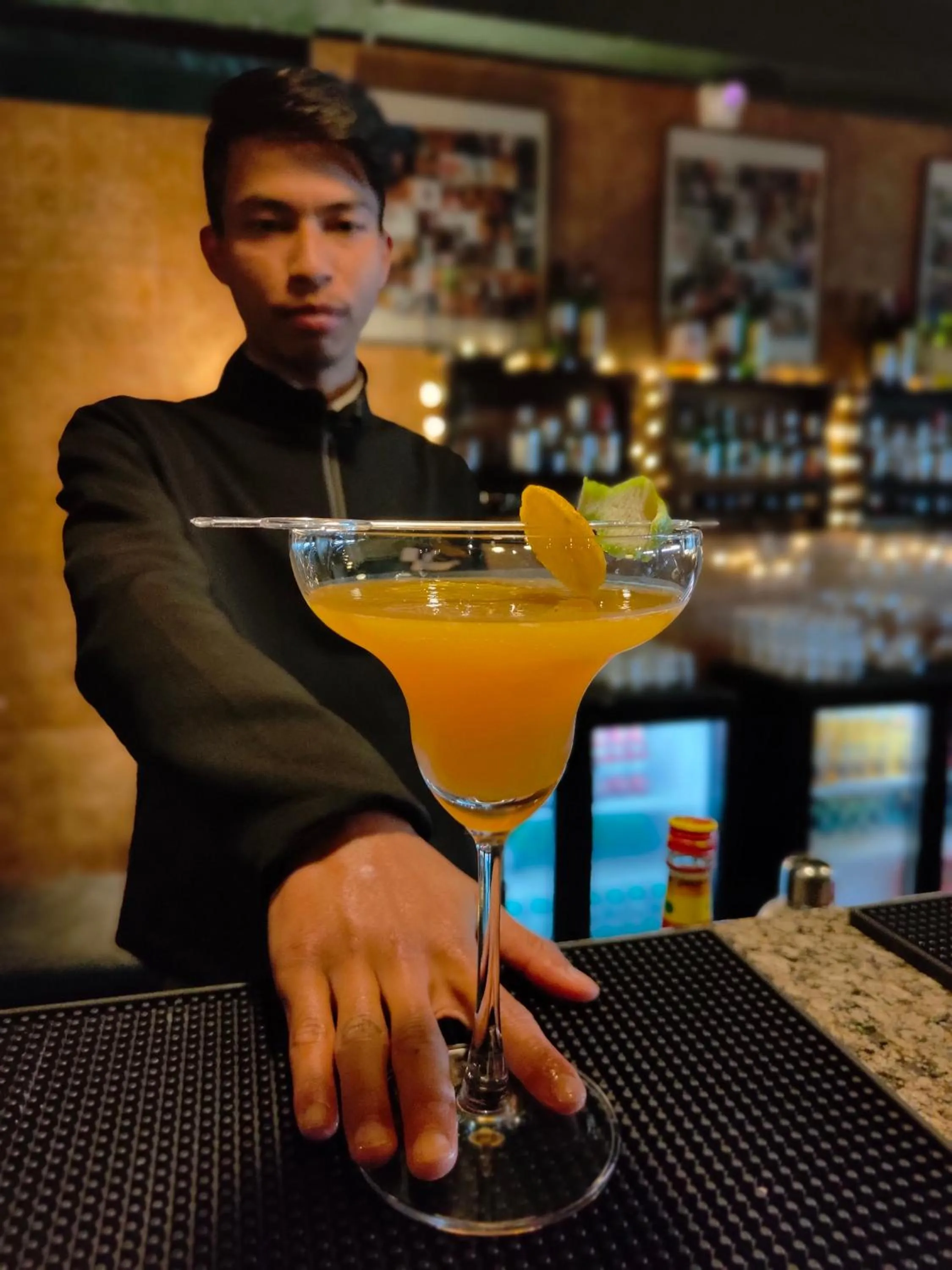 Lounge or bar in Hotel Acropolis