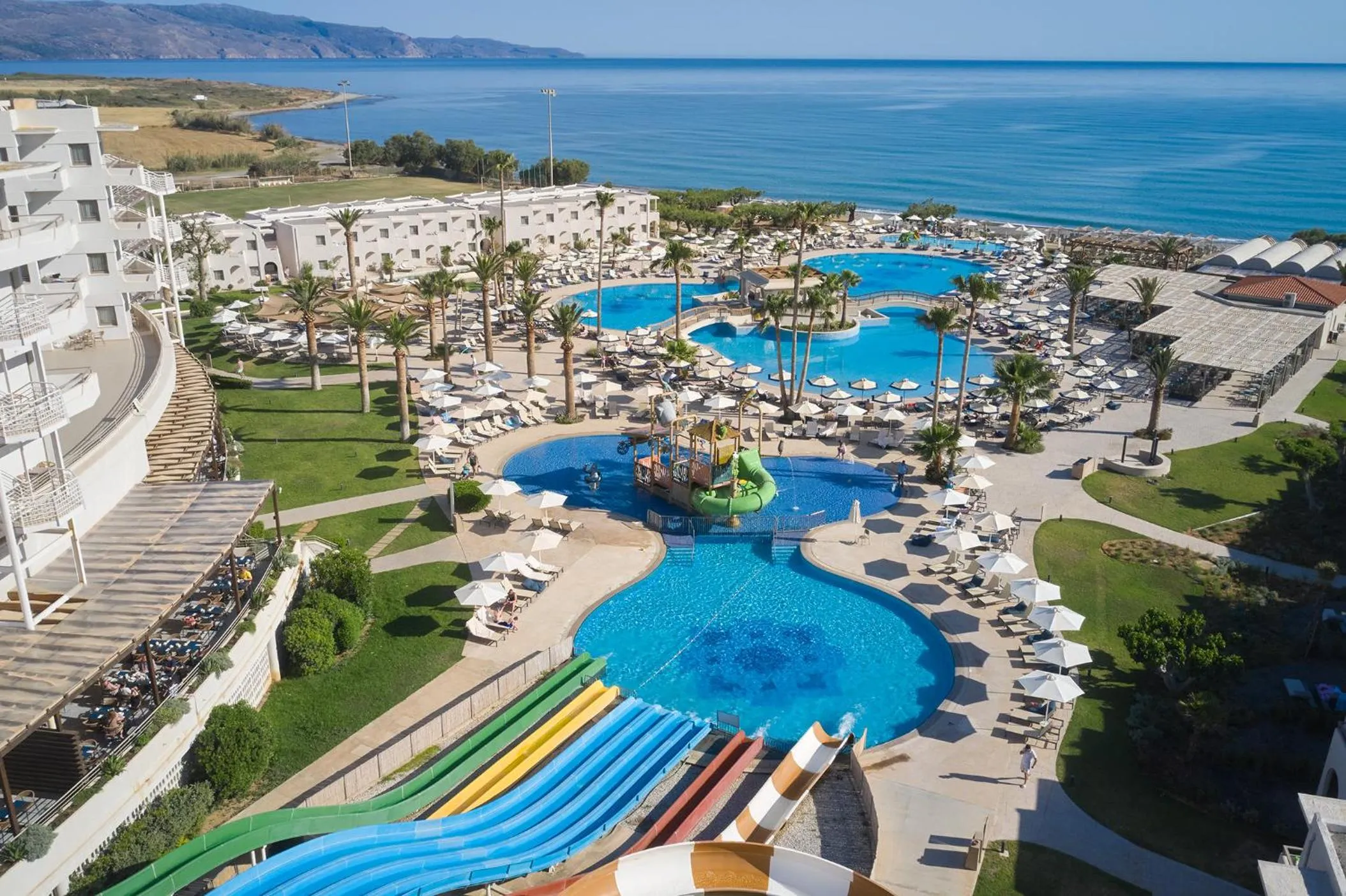 Bird's eye view in Atlantica Ocean Beach Resort