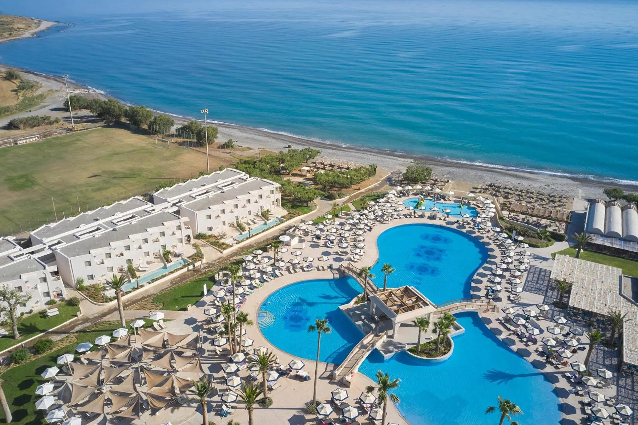 Bird's eye view in Atlantica Ocean Beach Resort