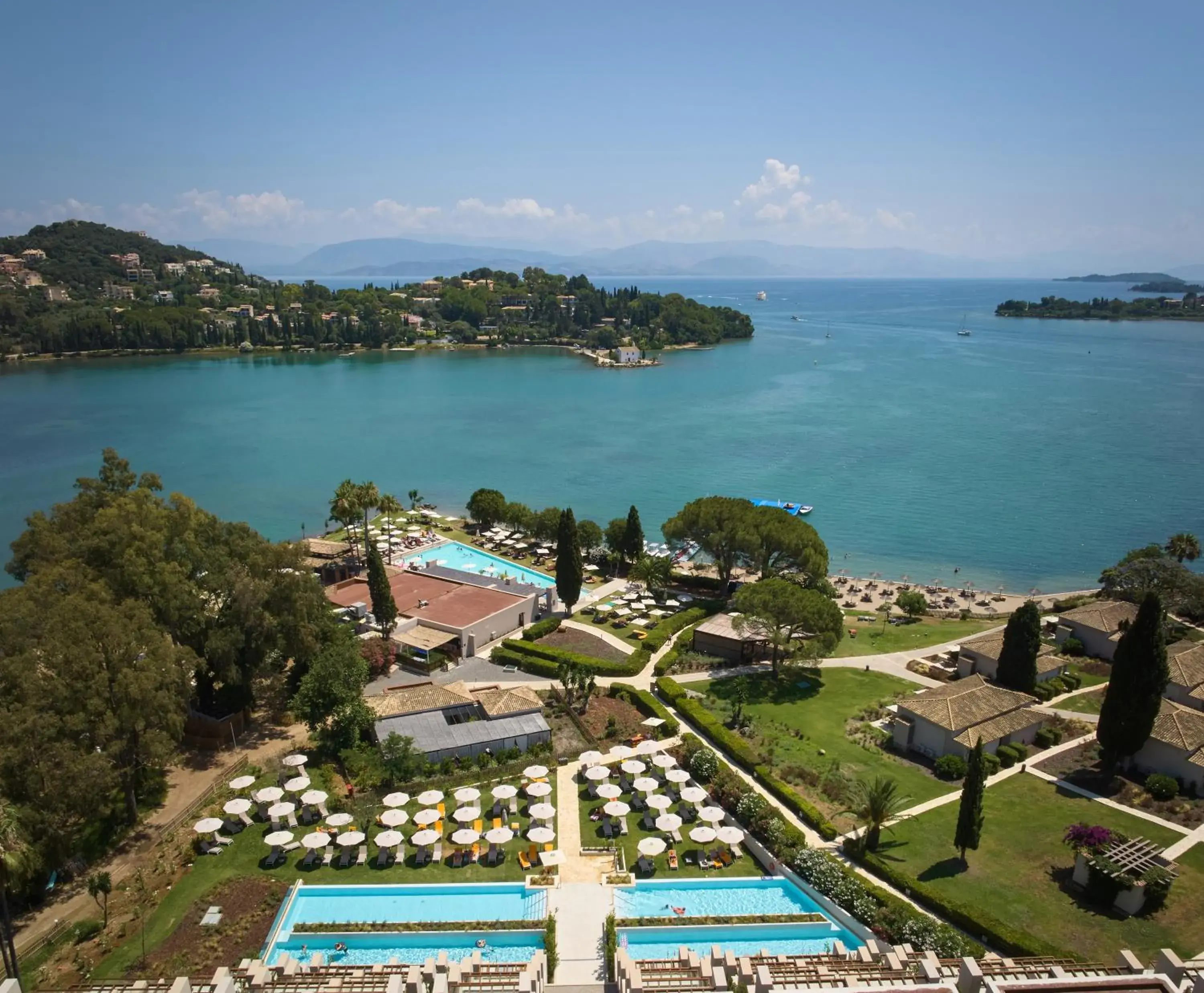 Sea view in Dreams Corfu Resort & Spa - All Inclusive Sea view in Dreams Corfu Resort & Spa - All Inclusive
