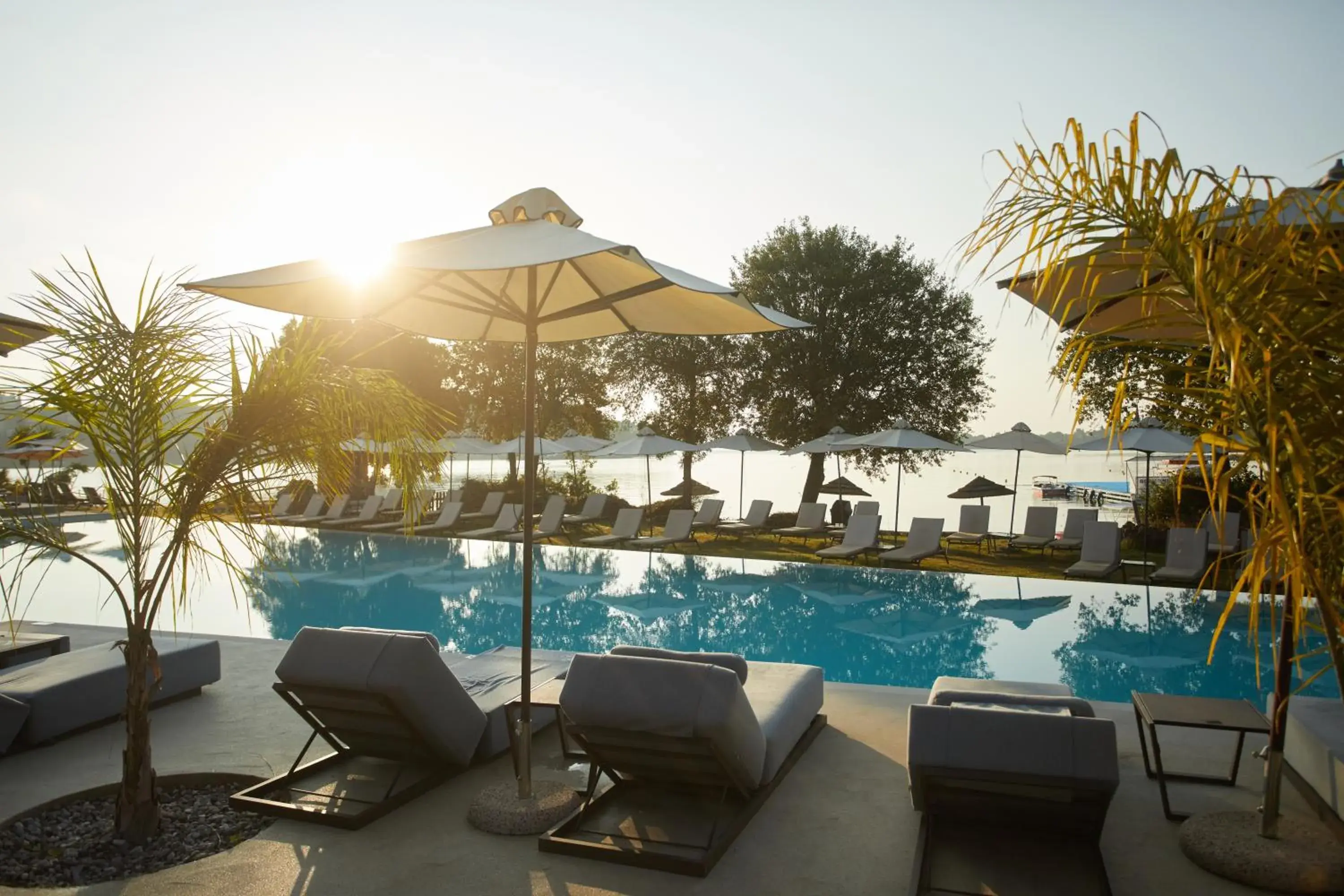 Swimming pool in Dreams Corfu Resort & Spa - All Inclusive Swimming pool in Dreams Corfu Resort & Spa - All Inclusive