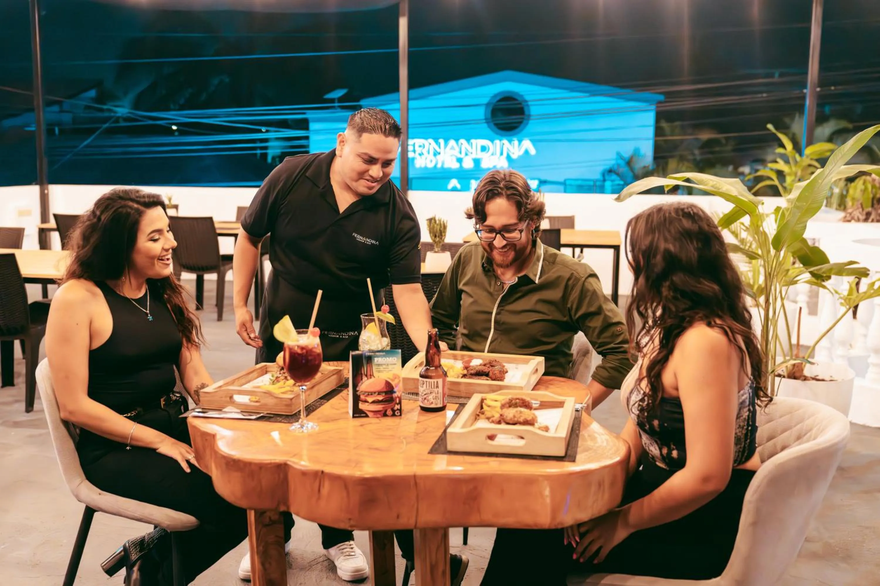 Restaurant/places to eat in Fernandina Hotel & Spa