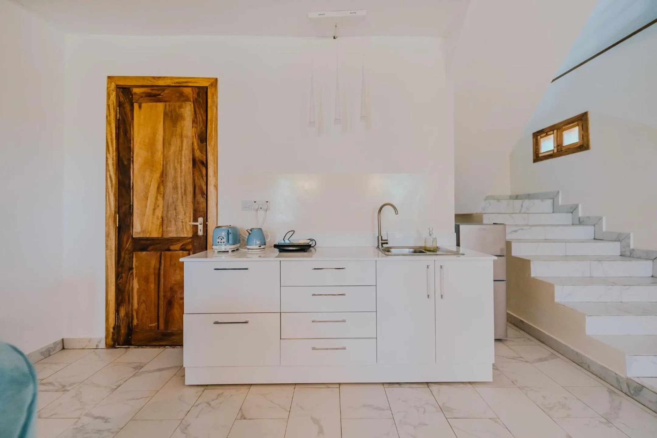 Kitchen or kitchenette in Zaria Garden Bungalows