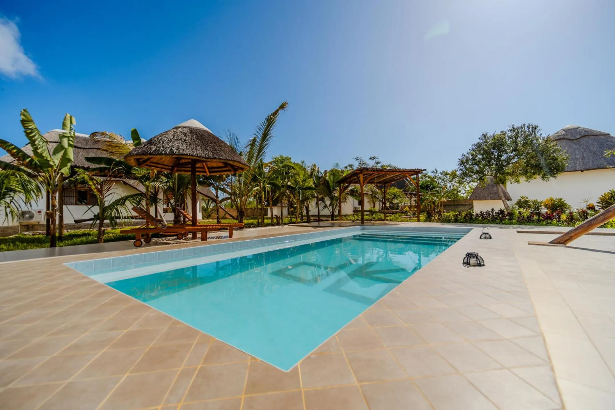 Swimming pool in Zaria Garden Bungalows