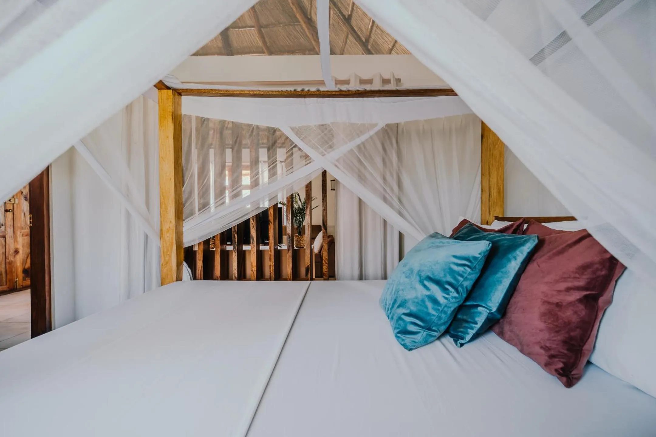 Bed in Zaria Garden Bungalows