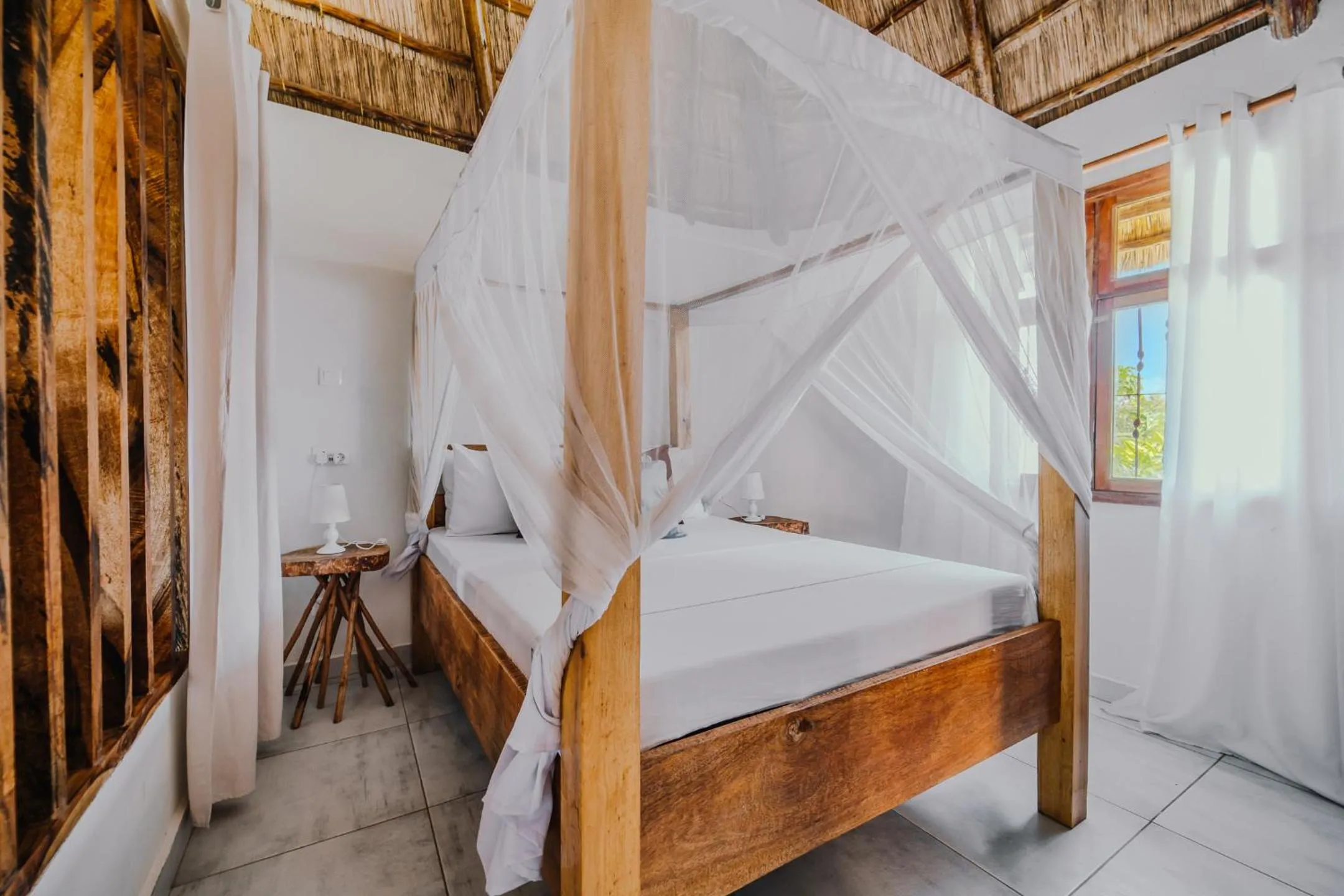 Bed in Zaria Garden Bungalows