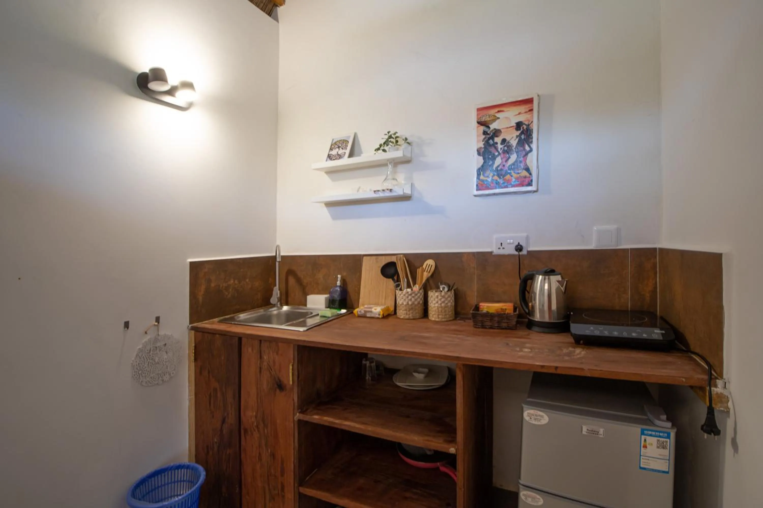 Kitchen or kitchenette in Zaria Garden Bungalows