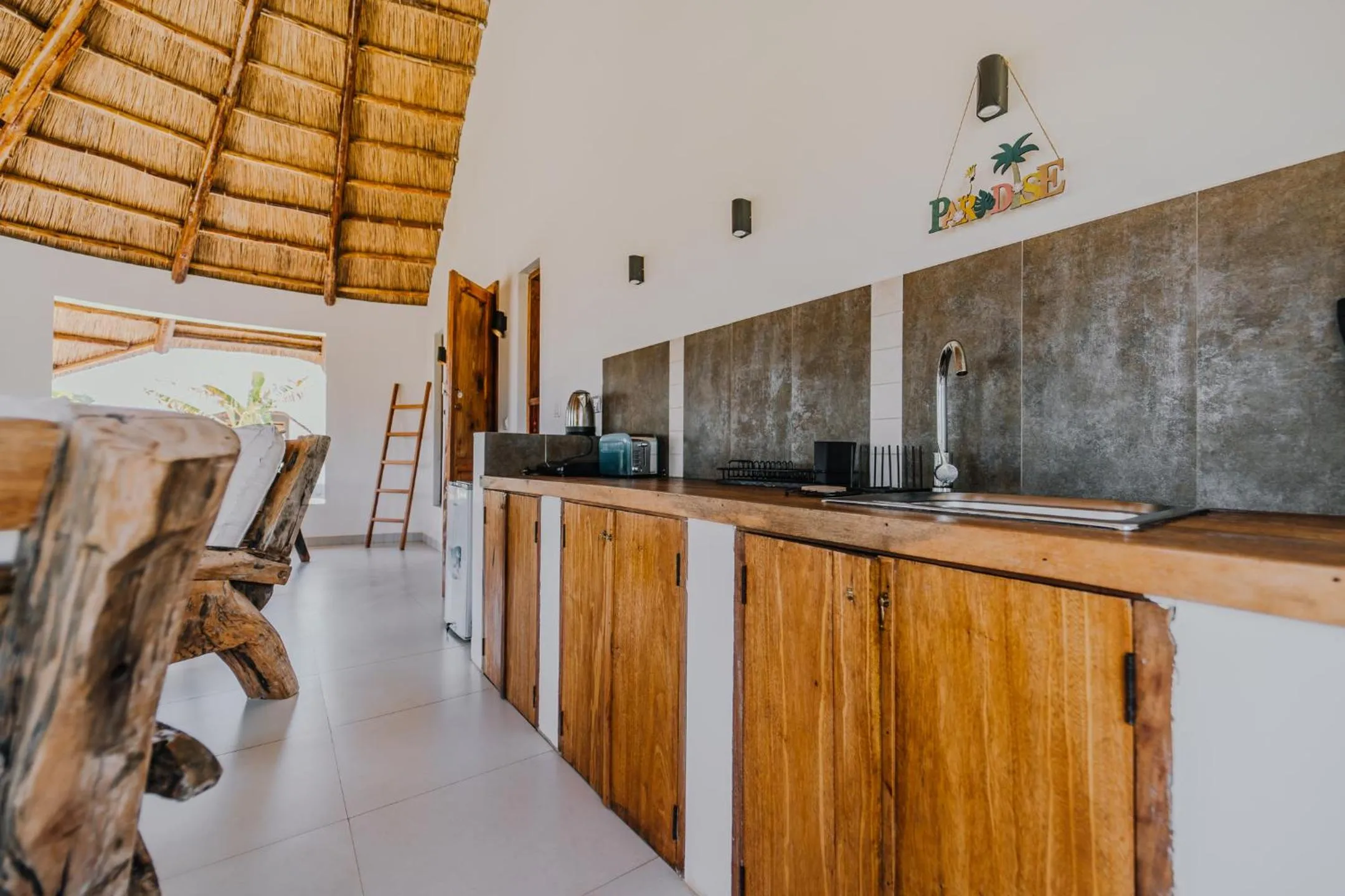 Kitchen or kitchenette in Zaria Garden Bungalows