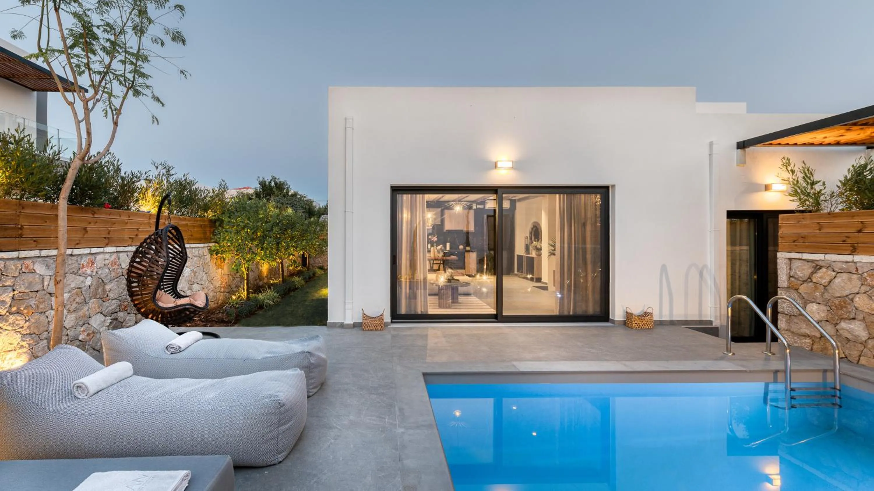 Pool view in Sezian Boutique Homes and Villas