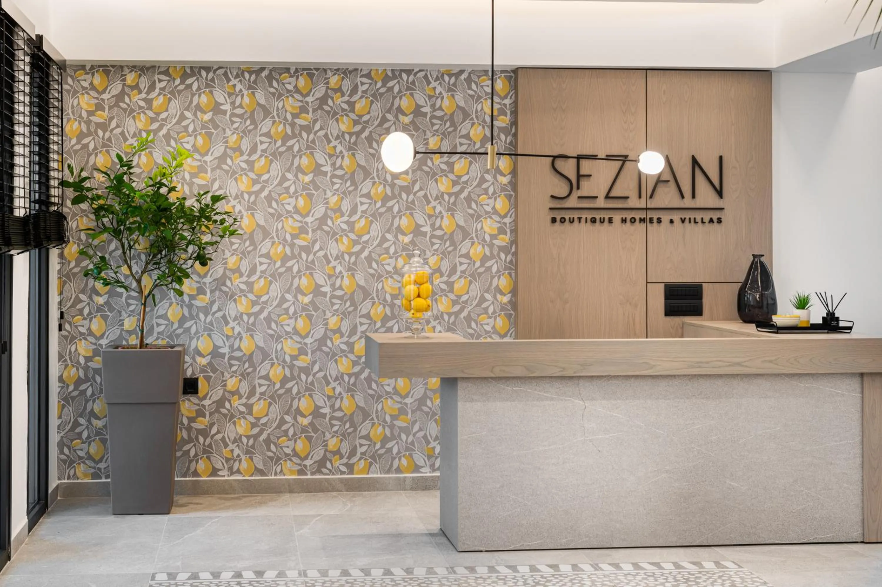 Lobby or reception in Sezian Boutique Homes and Villas