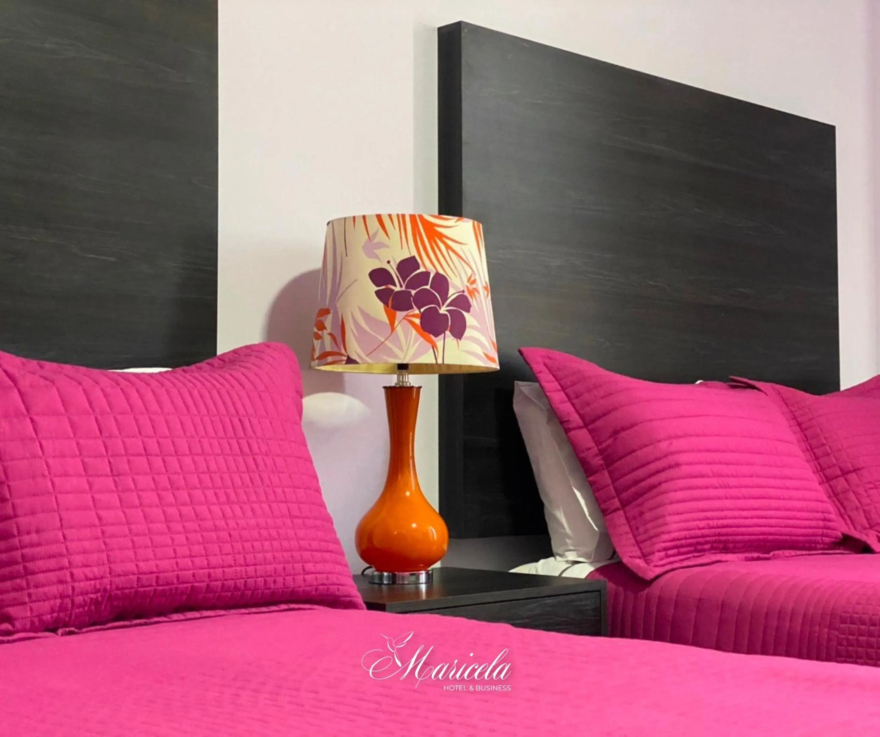 Bed in Hotel Maricela