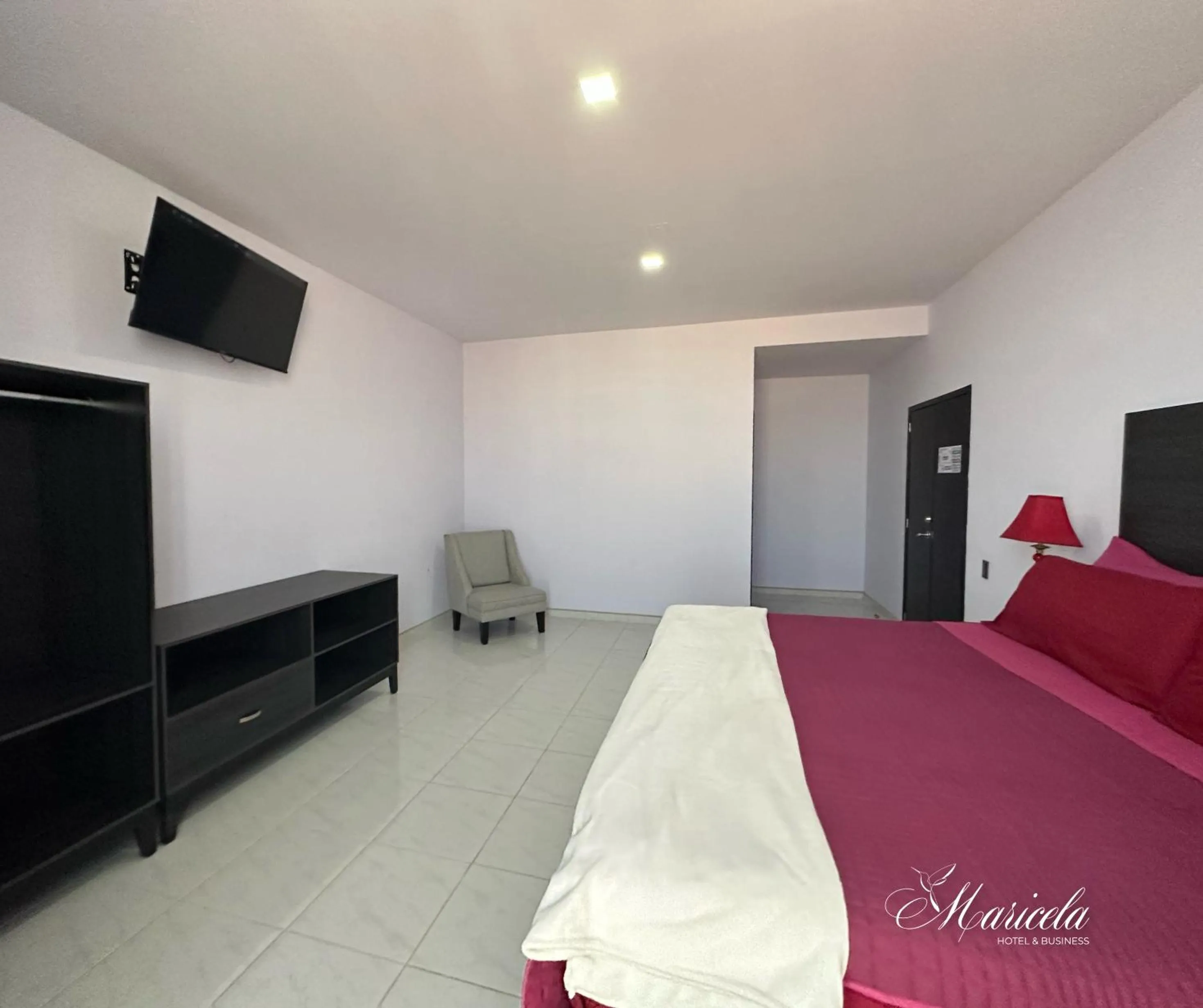 Bed in Hotel Maricela