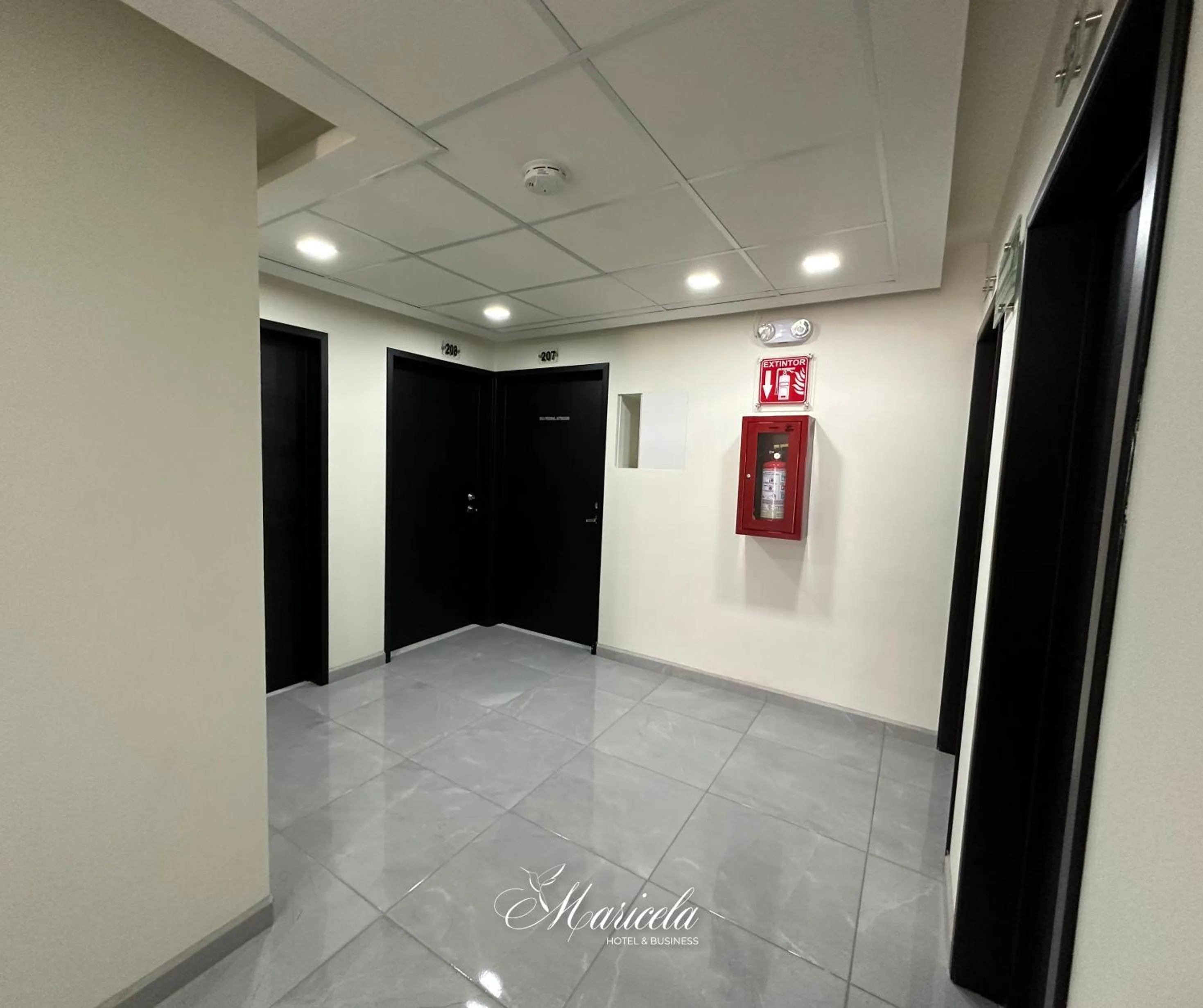 Lobby or reception in Hotel Maricela