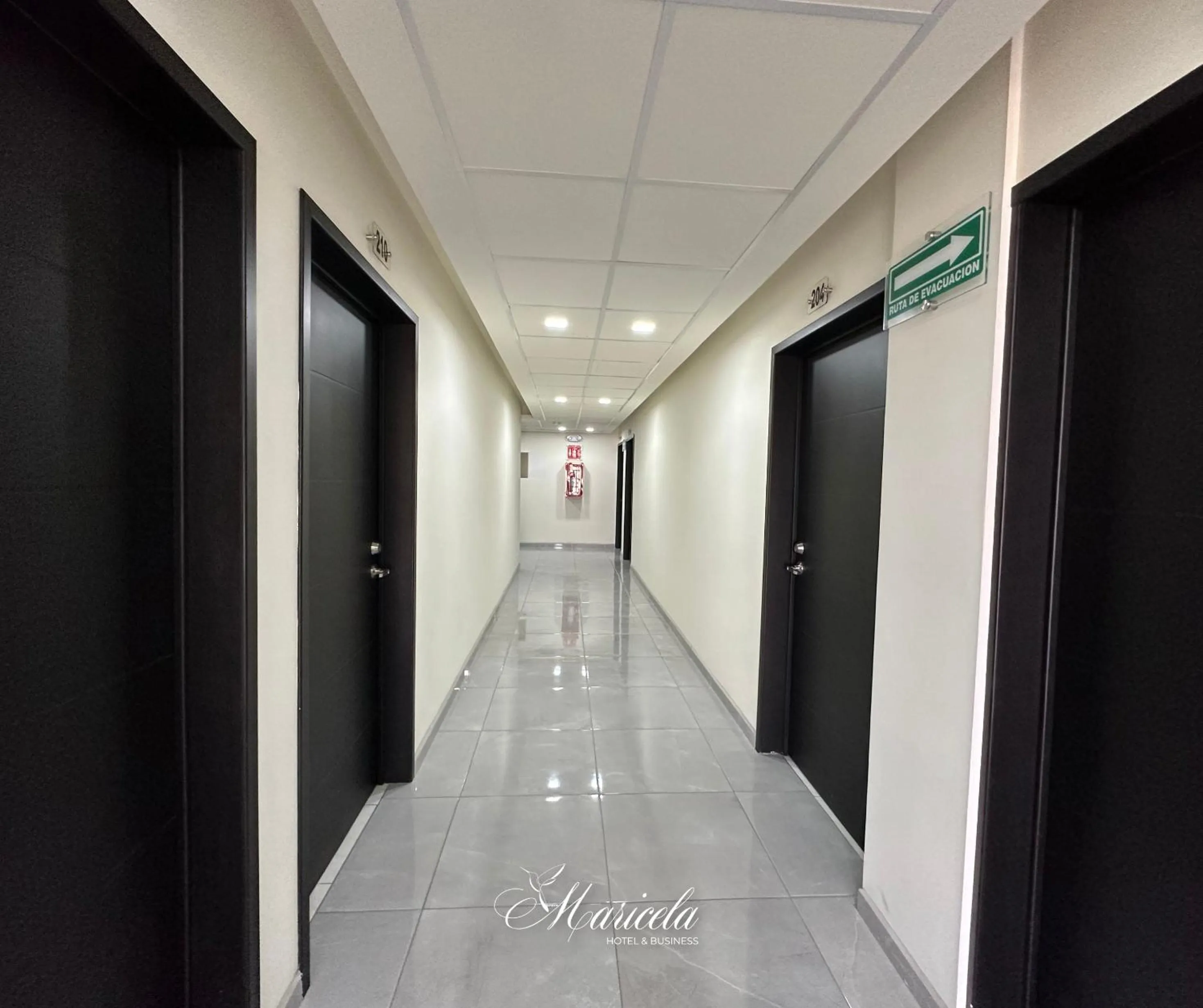 Lobby or reception in Hotel Maricela