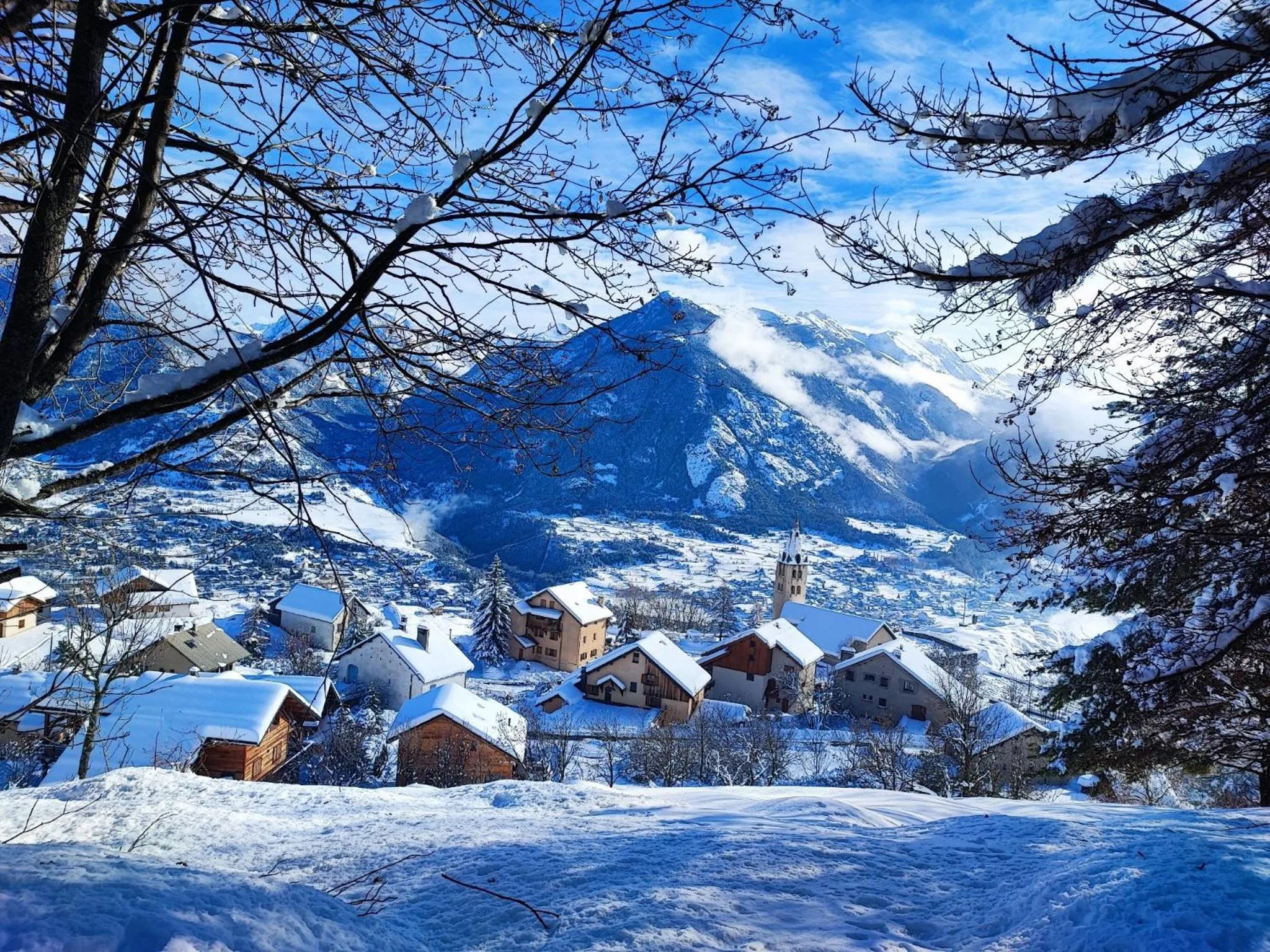 Bird's eye view in Auberge La maison de Catherine