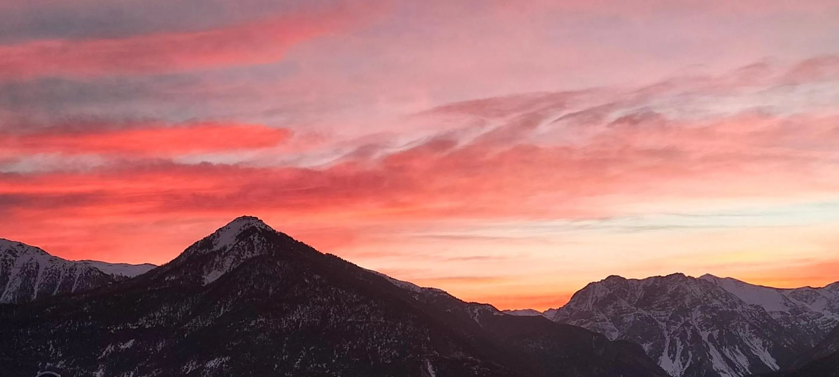 Sunrise in Auberge La maison de Catherine