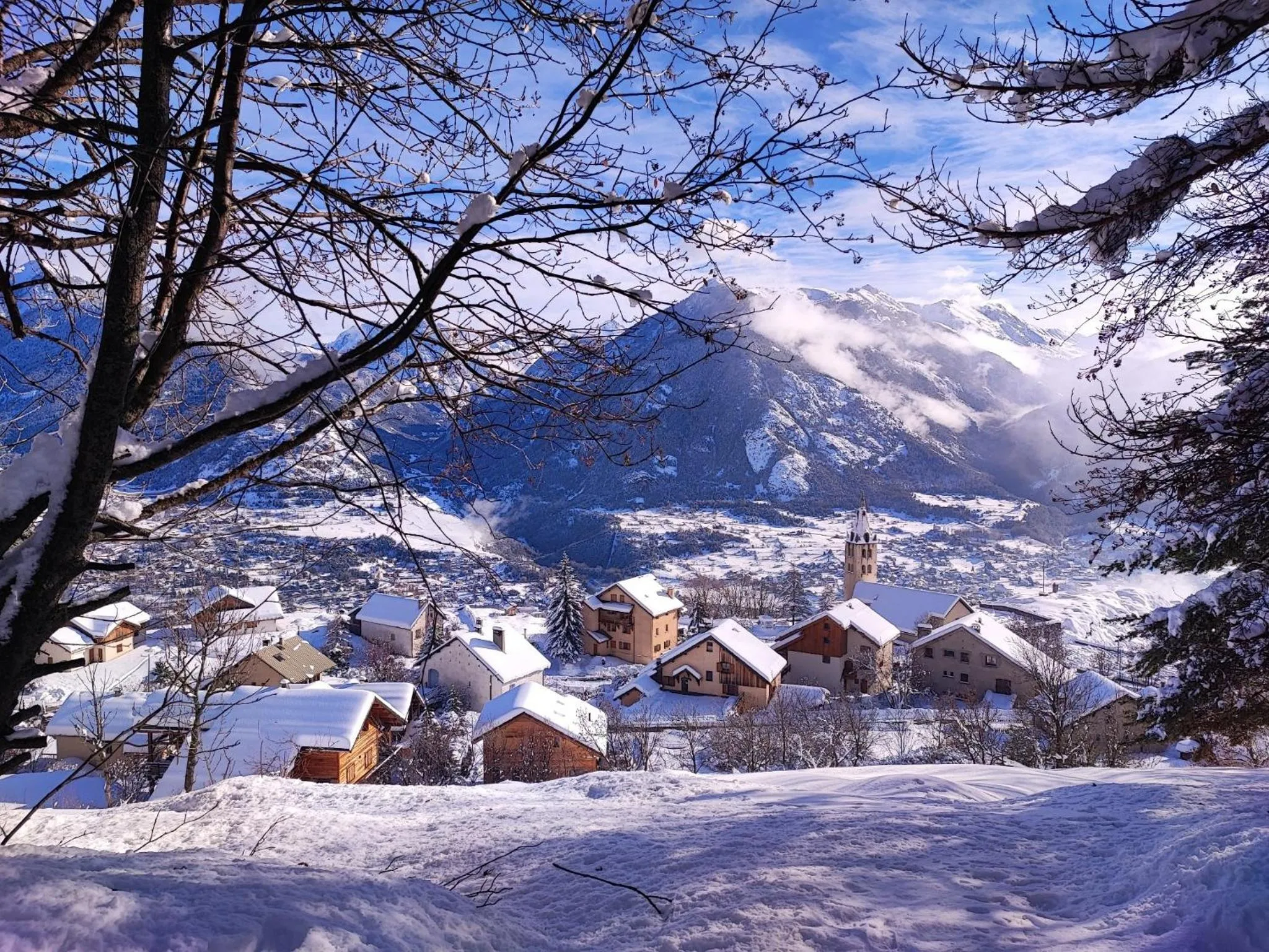Bird's eye view in Auberge La maison de Catherine