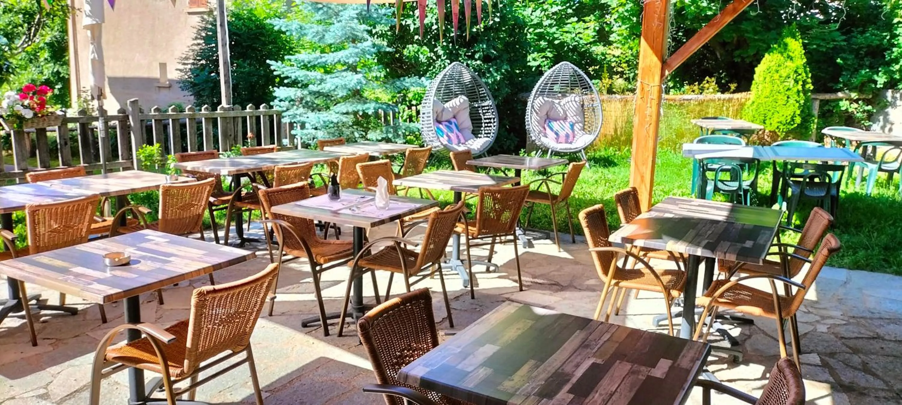 Balcony/Terrace in Auberge La maison de Catherine