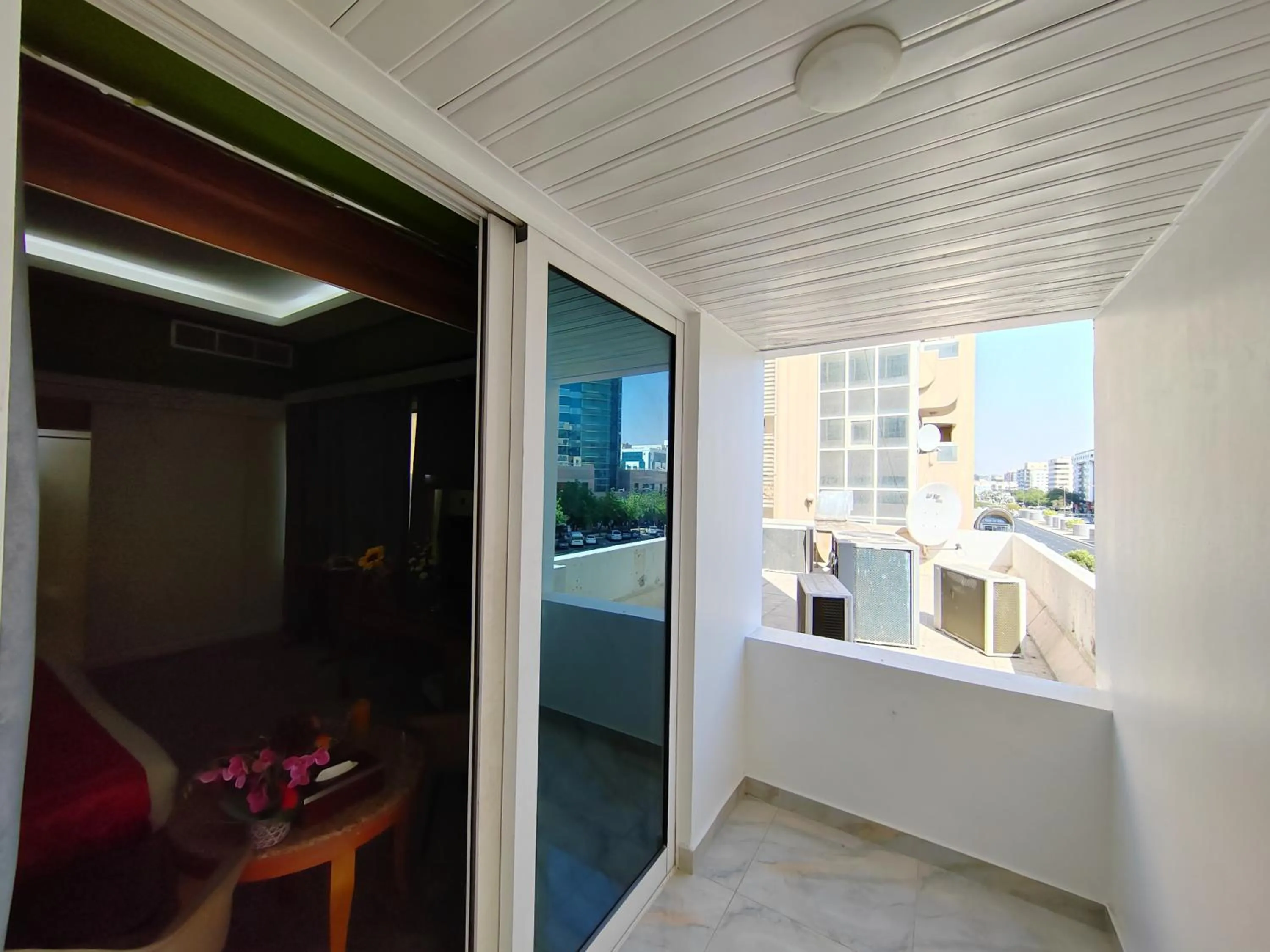 Balcony/Terrace in Le Paradise Palace Hotel Deira Dubai Al Rigga