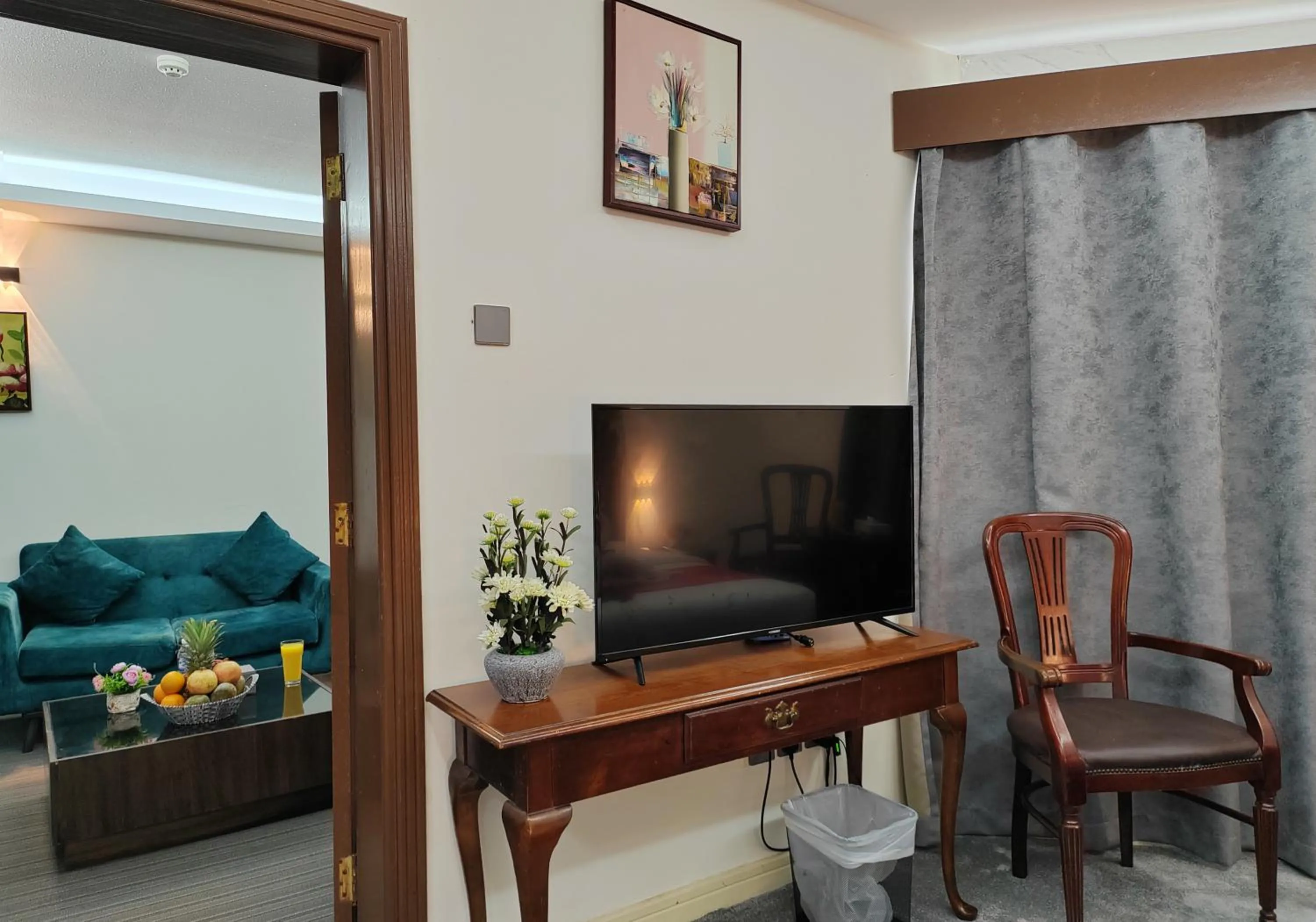 Communal lounge/ TV room in Le Paradise Palace Hotel Deira Dubai Al Rigga