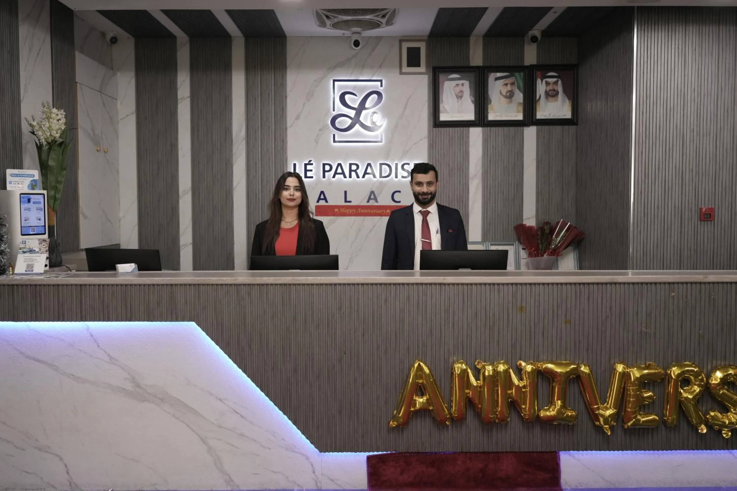 Lobby or reception in Le Paradise Palace Hotel Deira Dubai Al Rigga