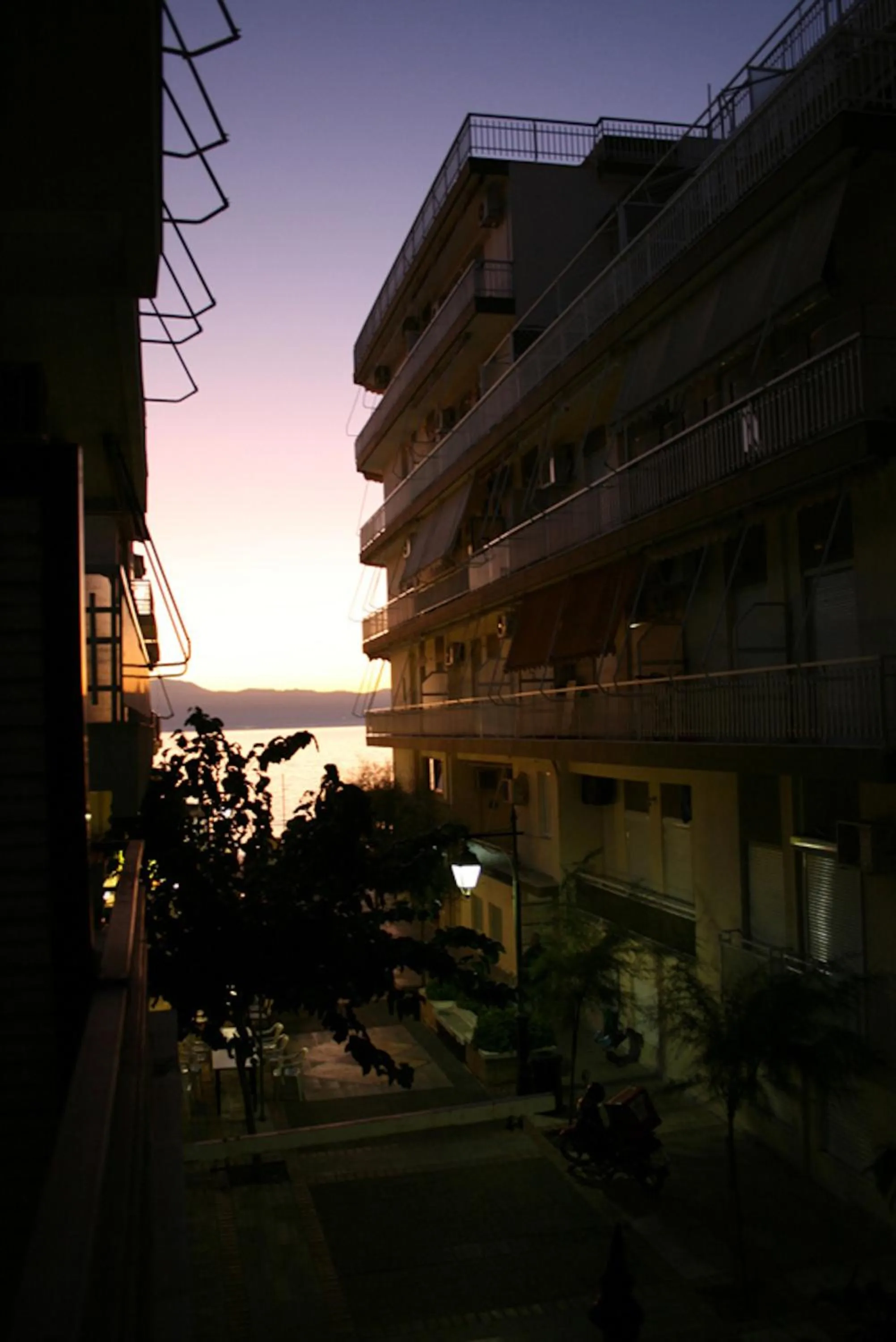 Bird's eye view in Hotel Marko