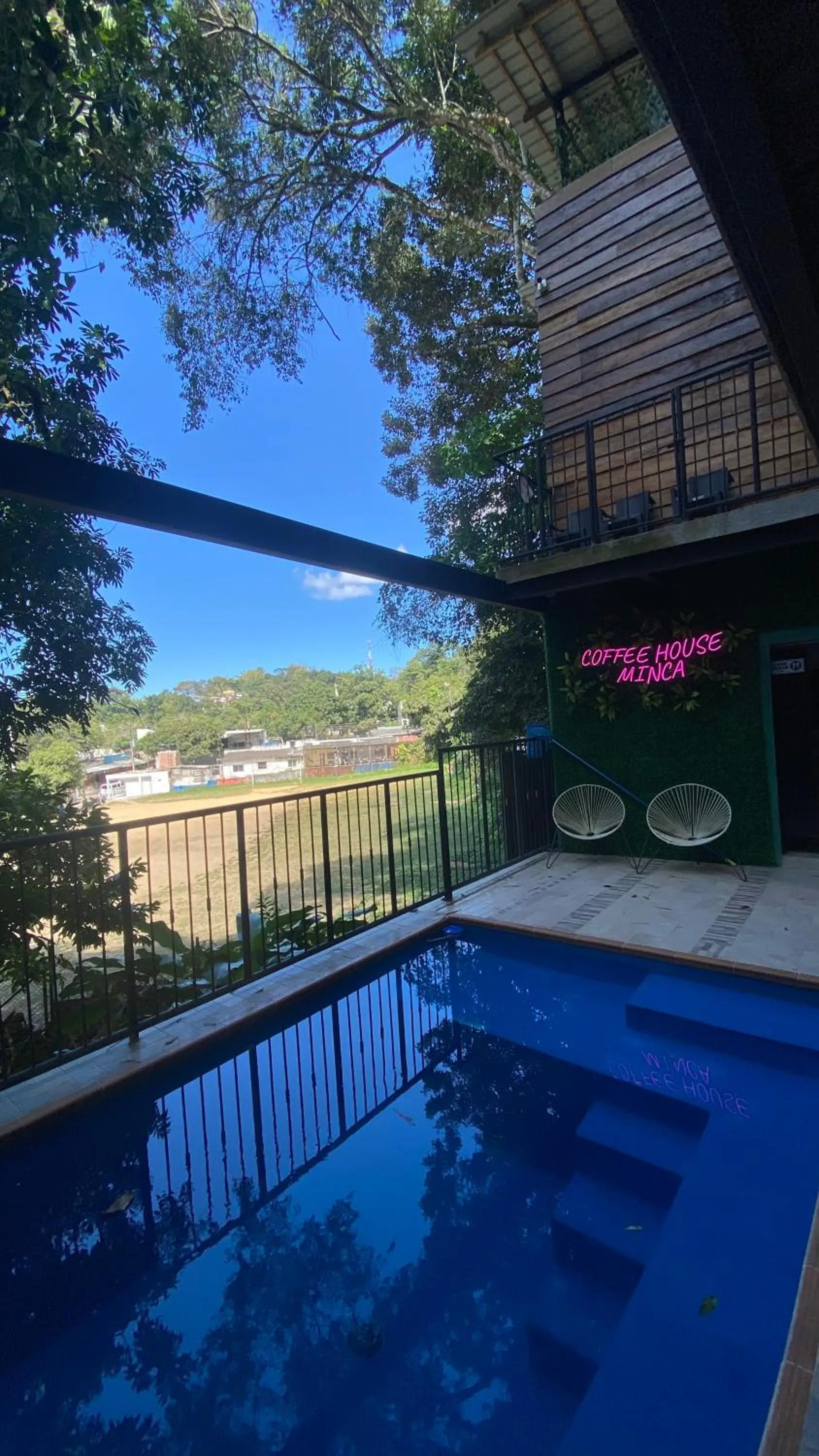 Patio in Coffee House Minca