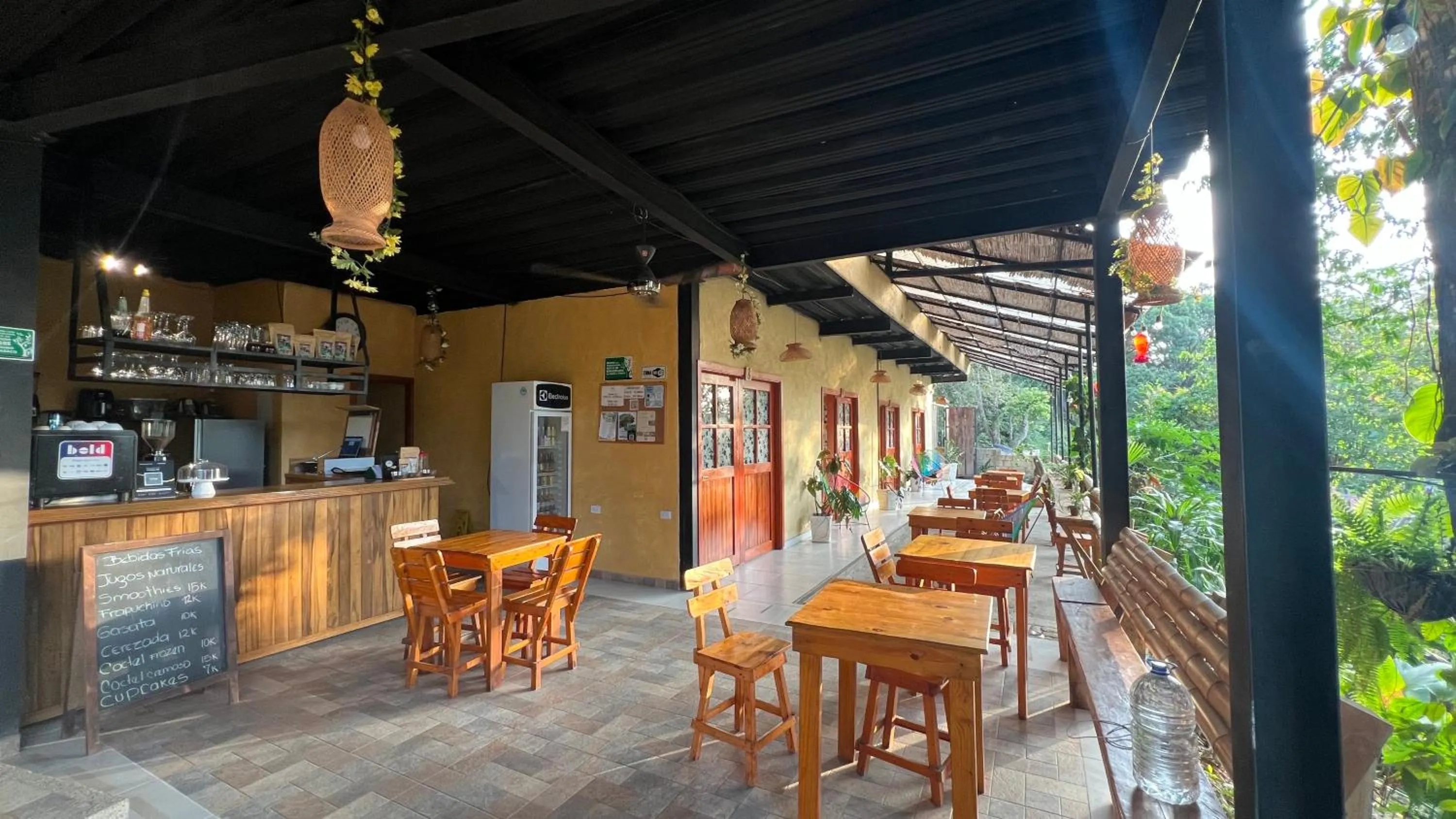 Patio in Coffee House Minca
