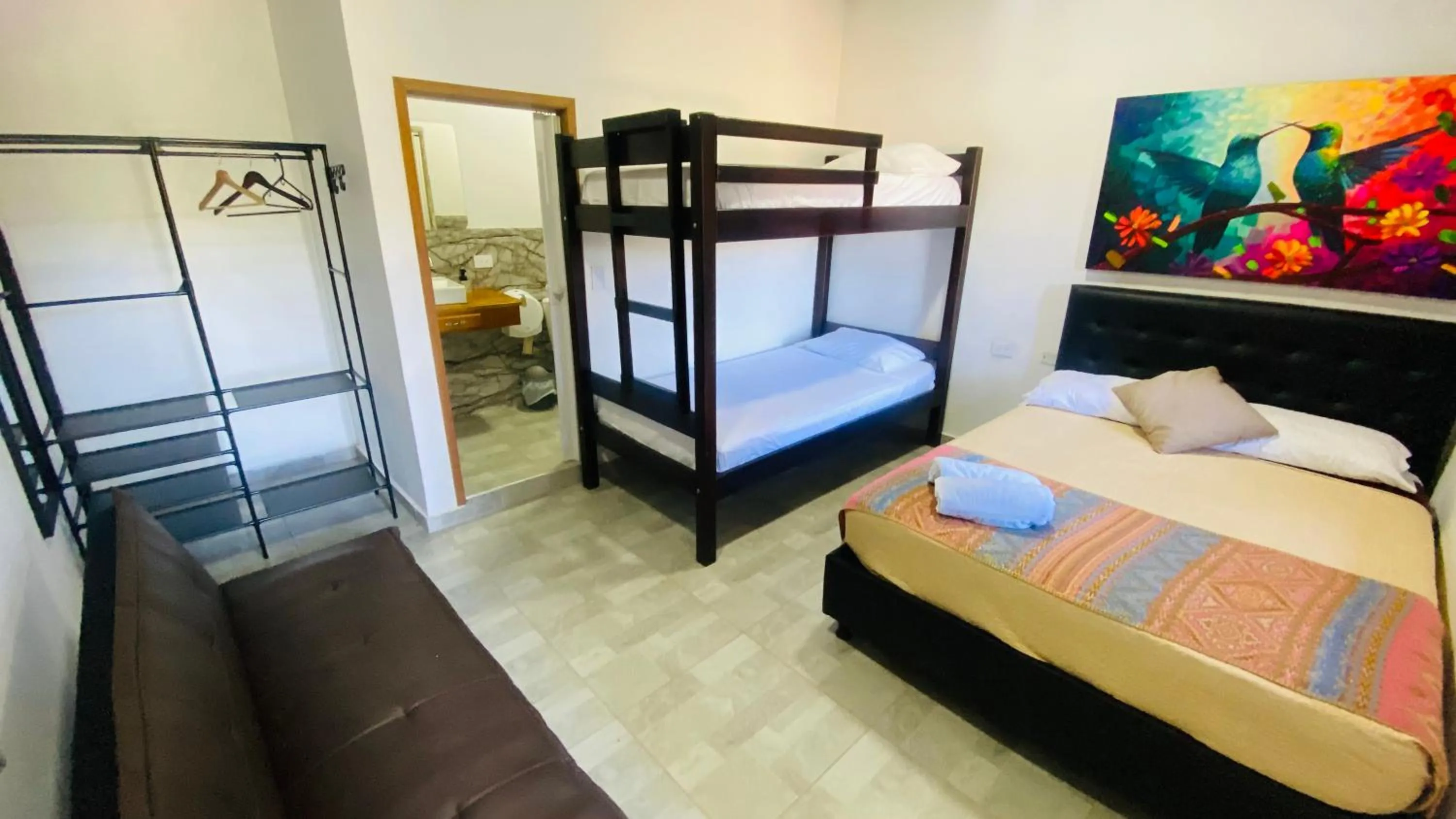 Bed in Coffee House Minca