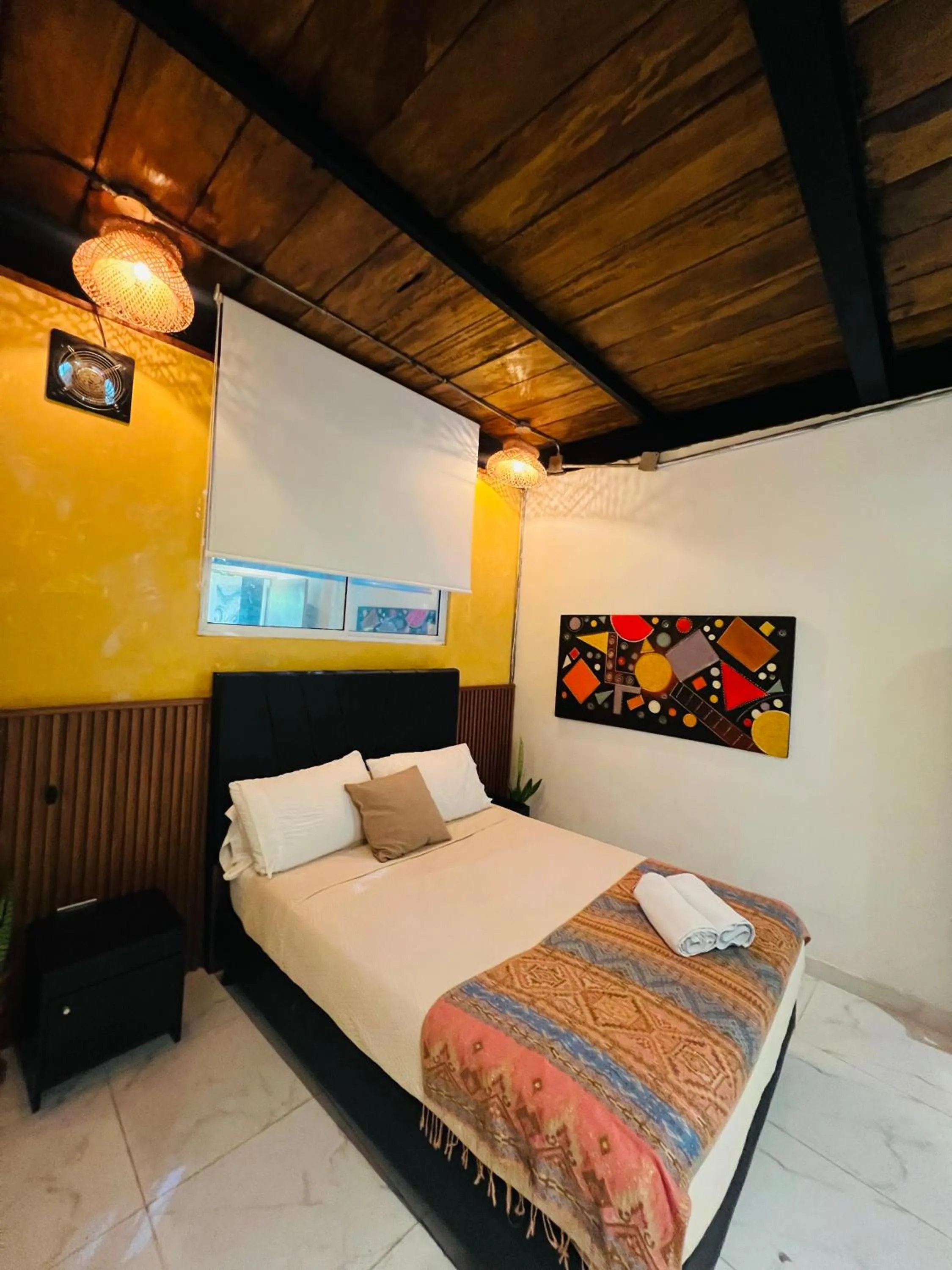 Bed in Coffee House Minca