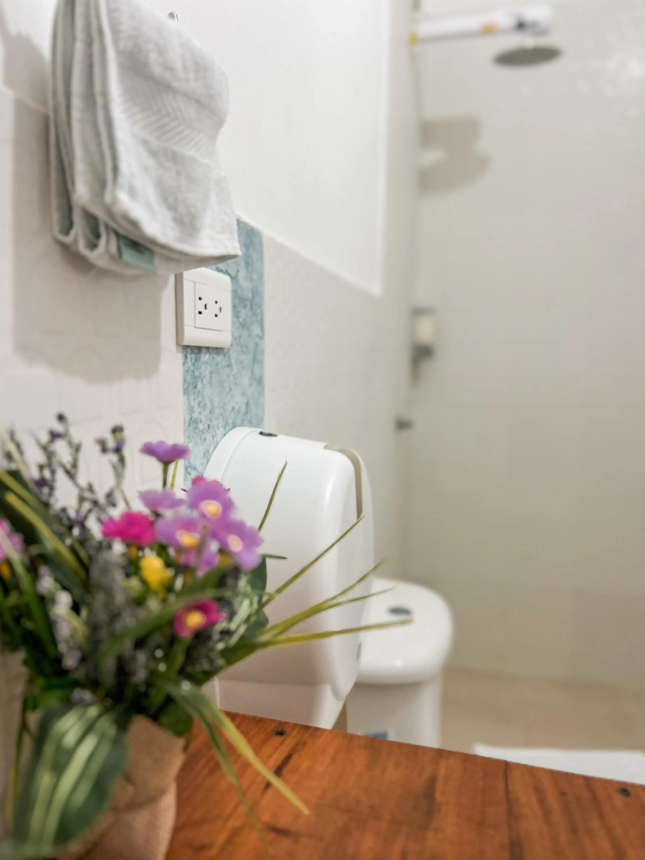 Shower in Coffee House Minca