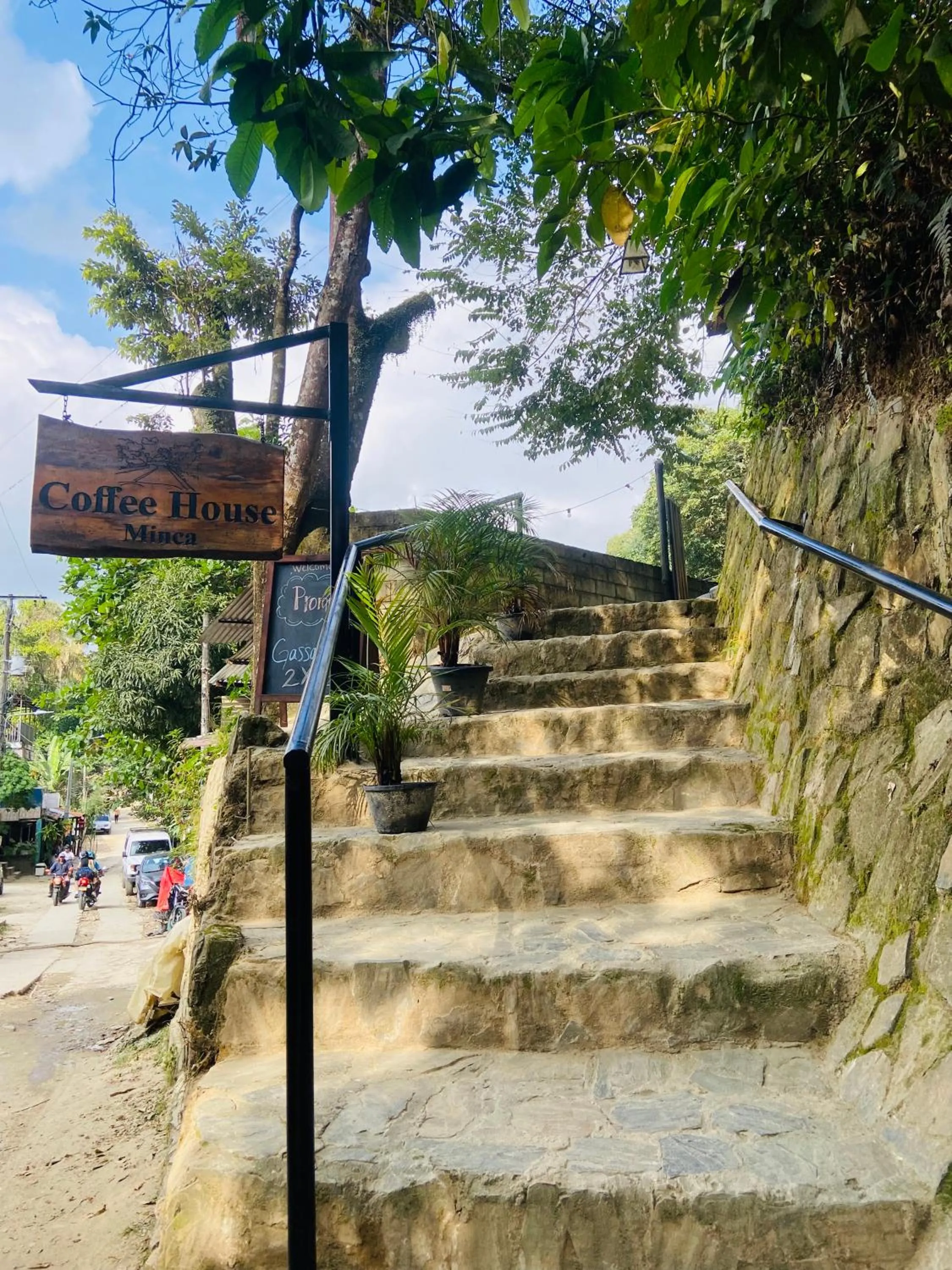 Nearby landmark in Coffee House Minca