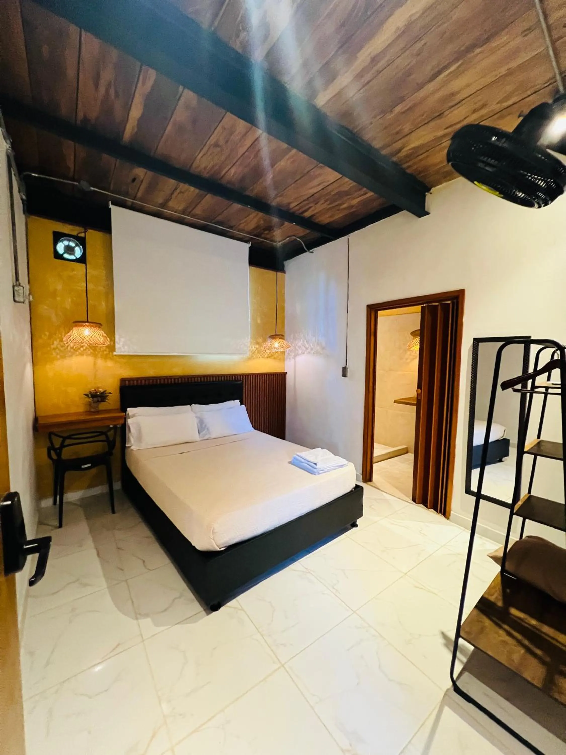 Bed in Coffee House Minca