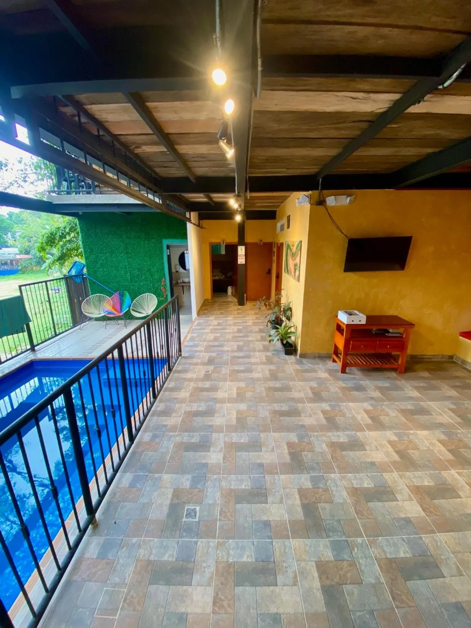 Patio in Coffee House Minca