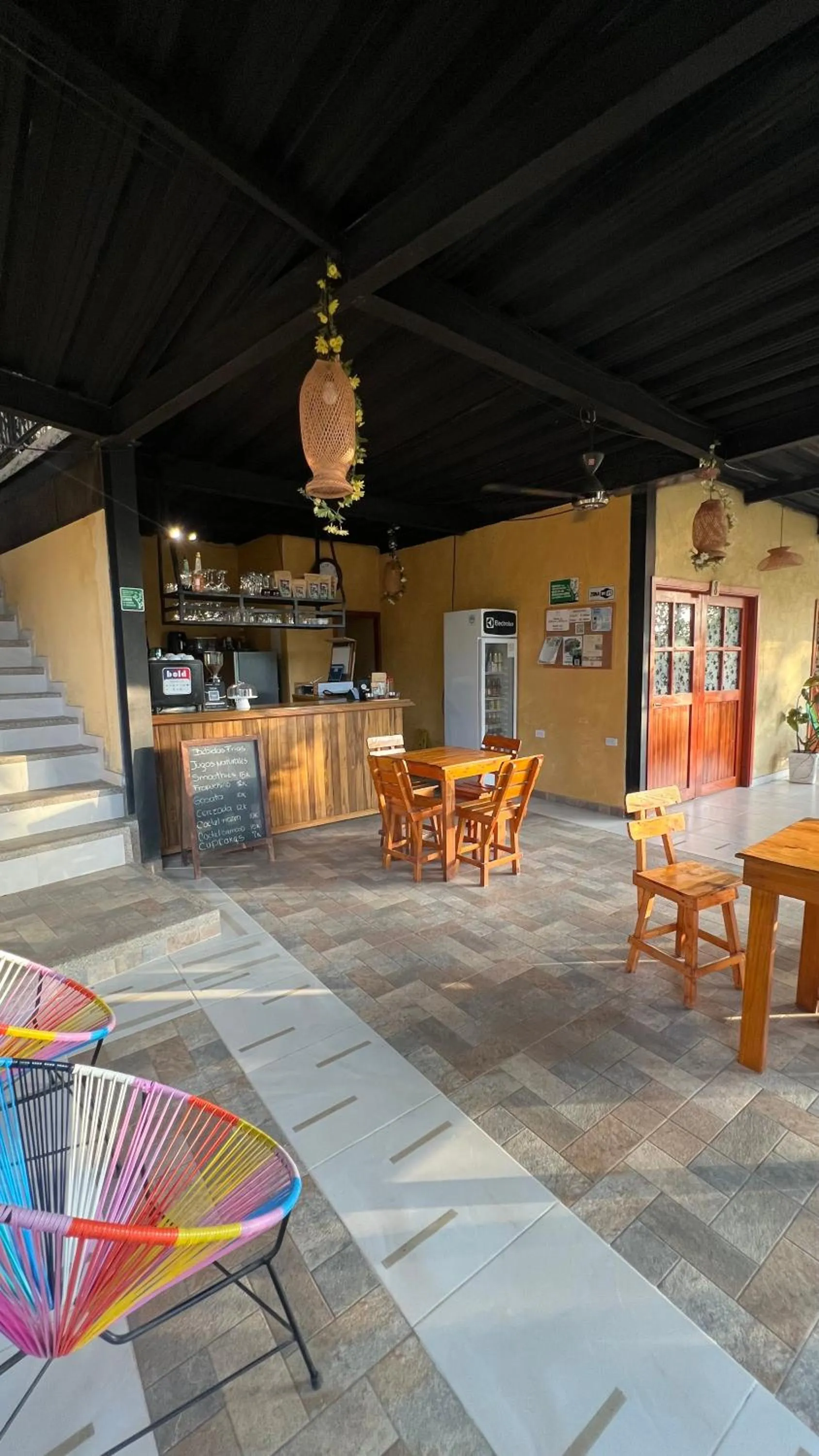 Patio in Coffee House Minca