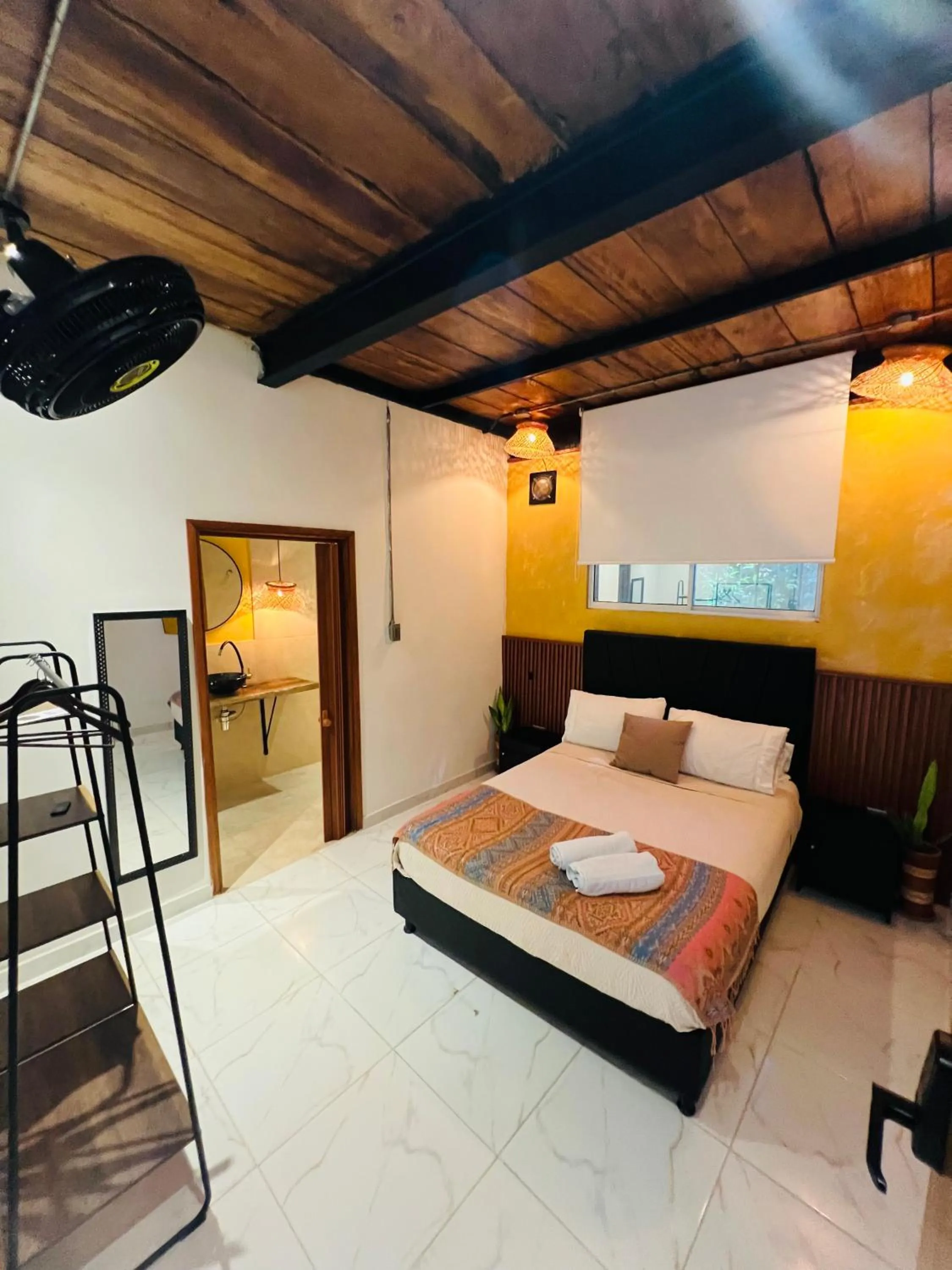 Bed in Coffee House Minca