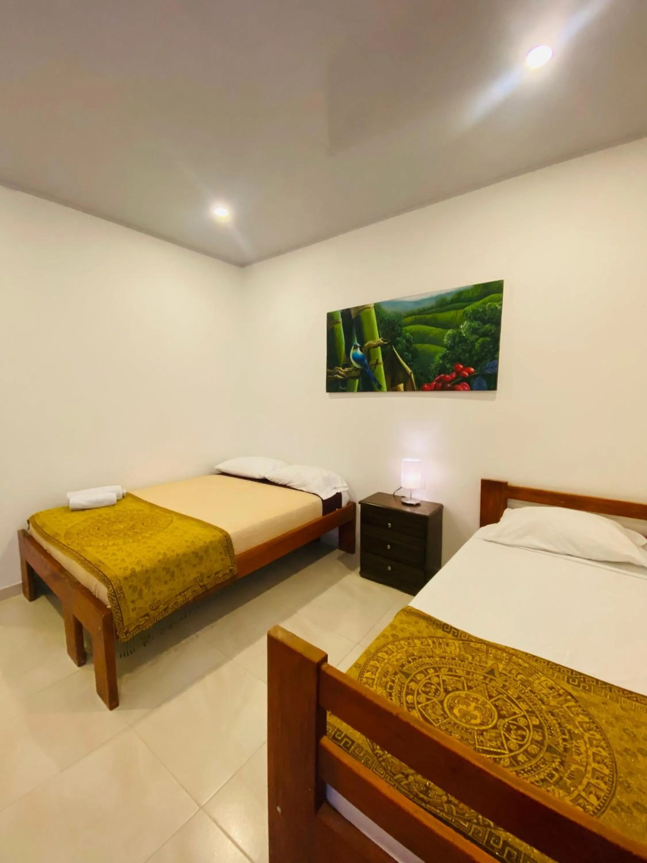 Bed in Coffee House Minca