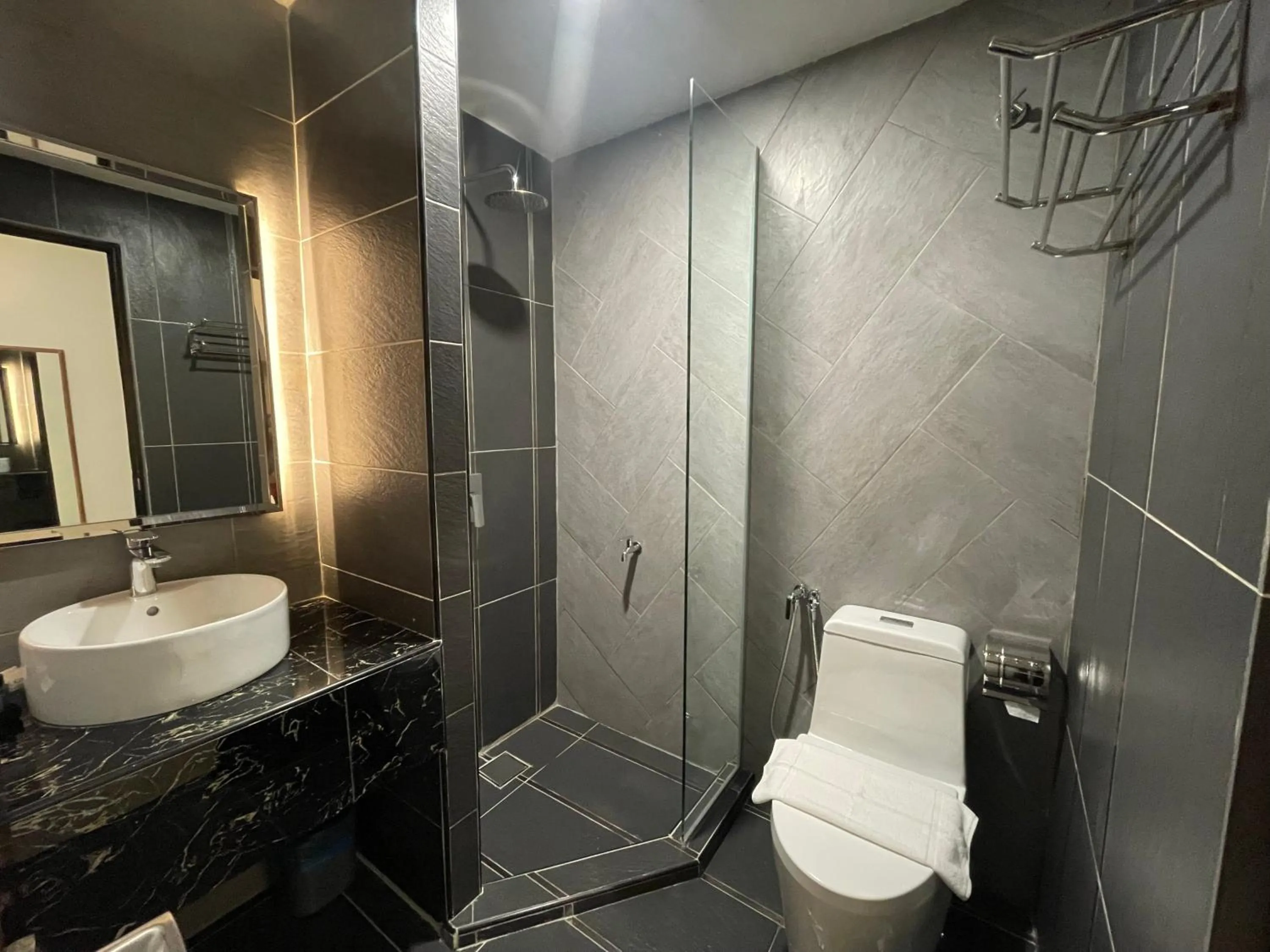 Bathroom in DSH Hotel