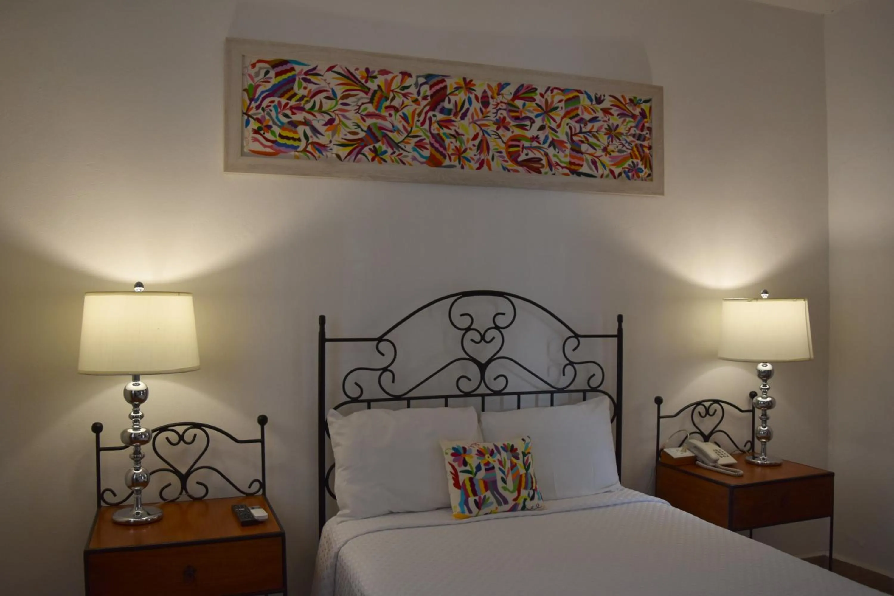 Bed in Ex Hacienda Santa Cecilia