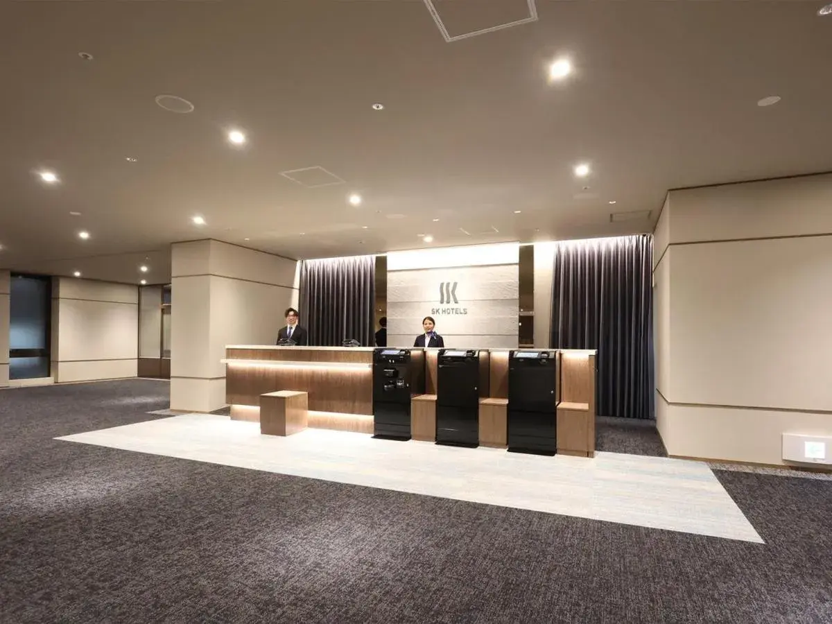 Lobby or reception in SK HOTEL Kobe Ekimae Lobby or reception in SK HOTEL Kobe Ekimae
