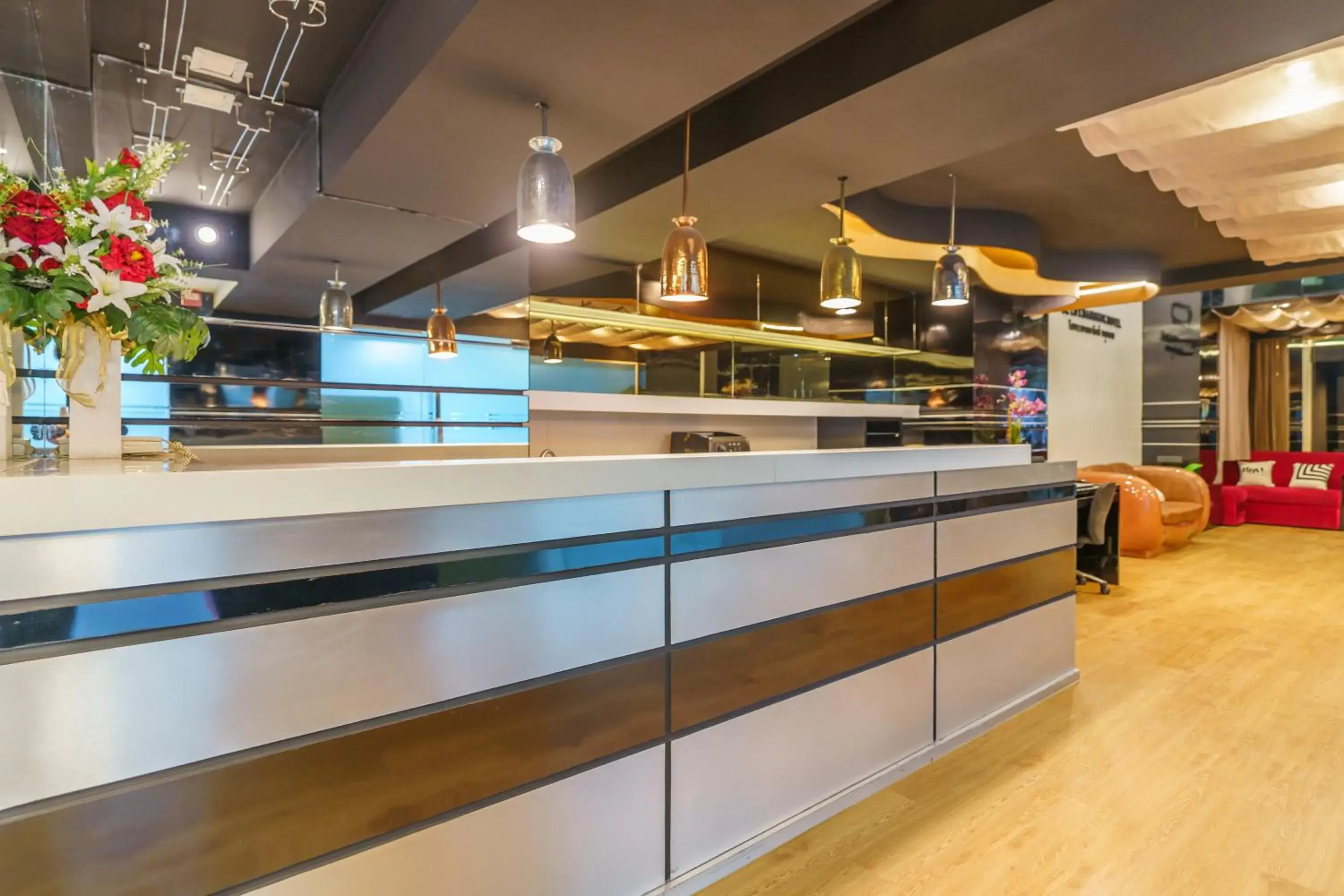 Lobby or reception in De Lux Bangkok Hotel Lobby or reception in De Lux Bangkok Hotel