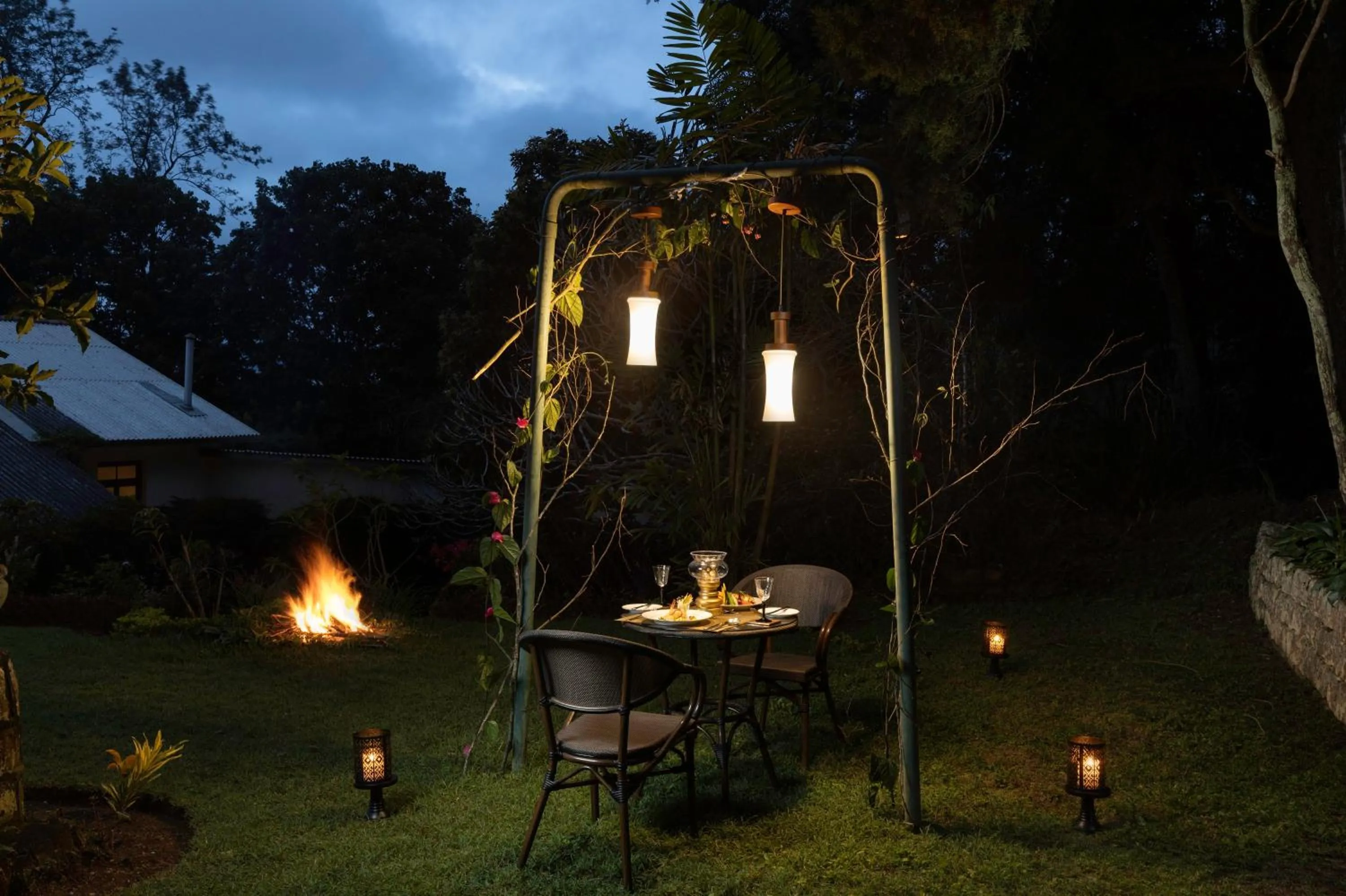 Garden in Jetwing Hoffmann Bungalow