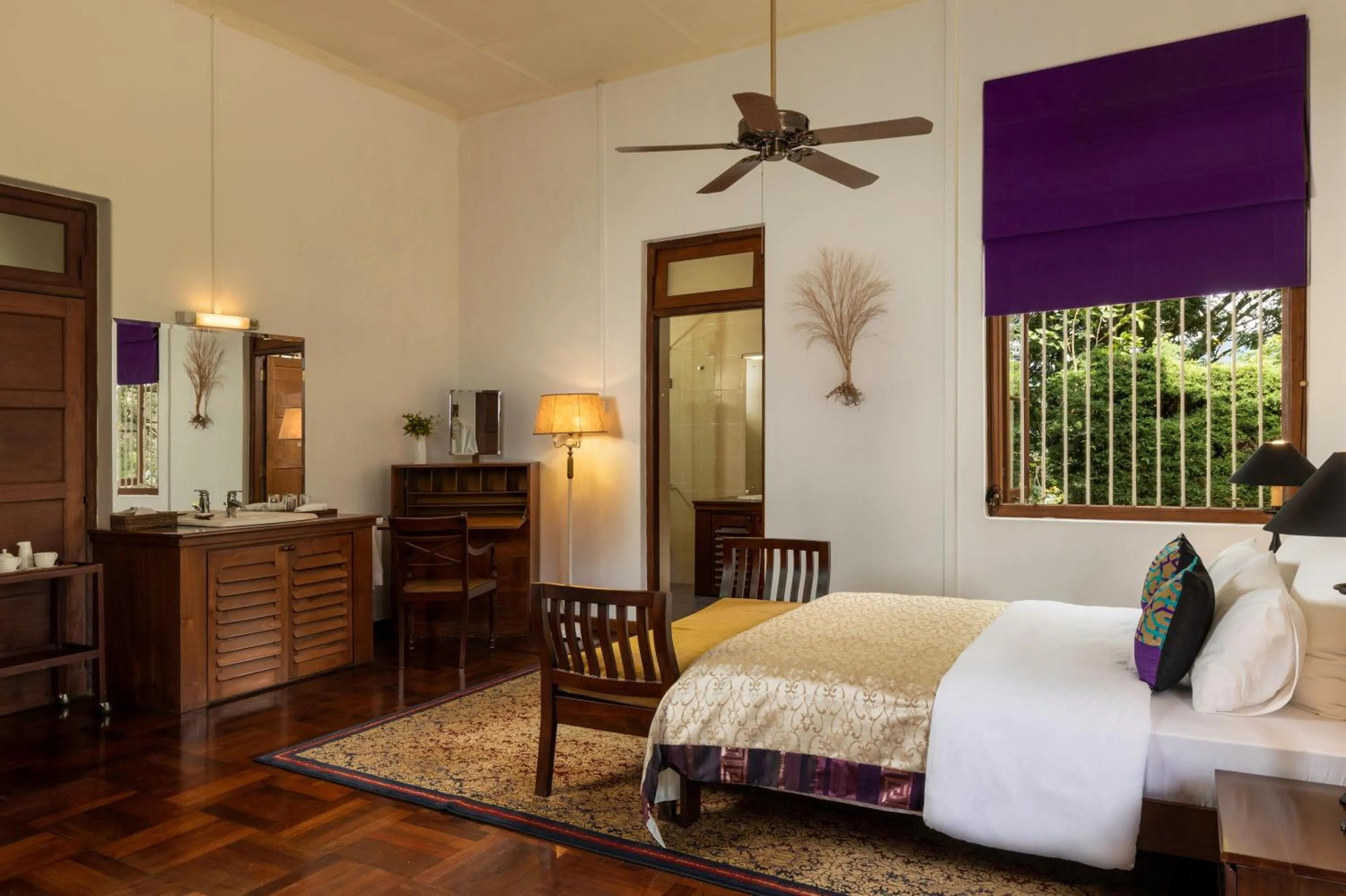 Bedroom, Bed in Jetwing Hoffmann Bungalow