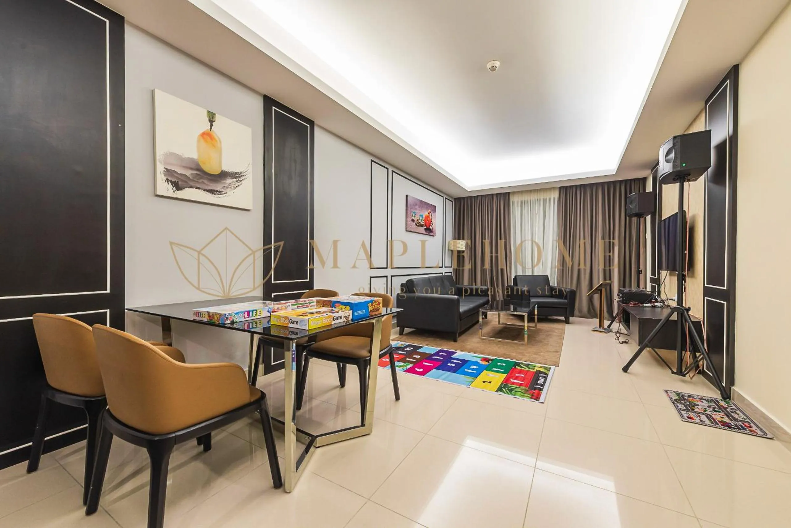 Communal lounge/ TV room in Ion Delemon Premier Suites Genting Highlands