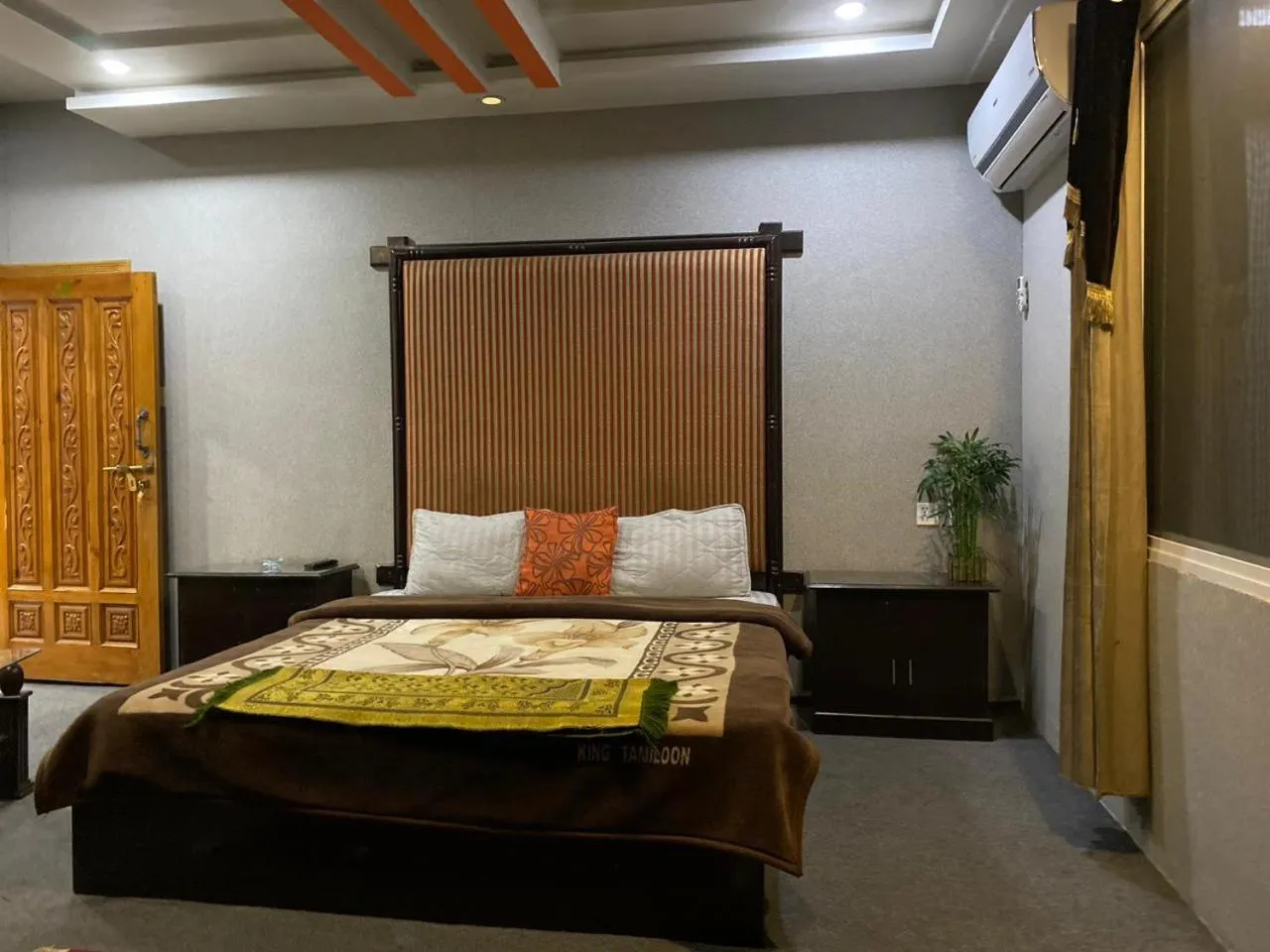 Bed in Kashmir lodge